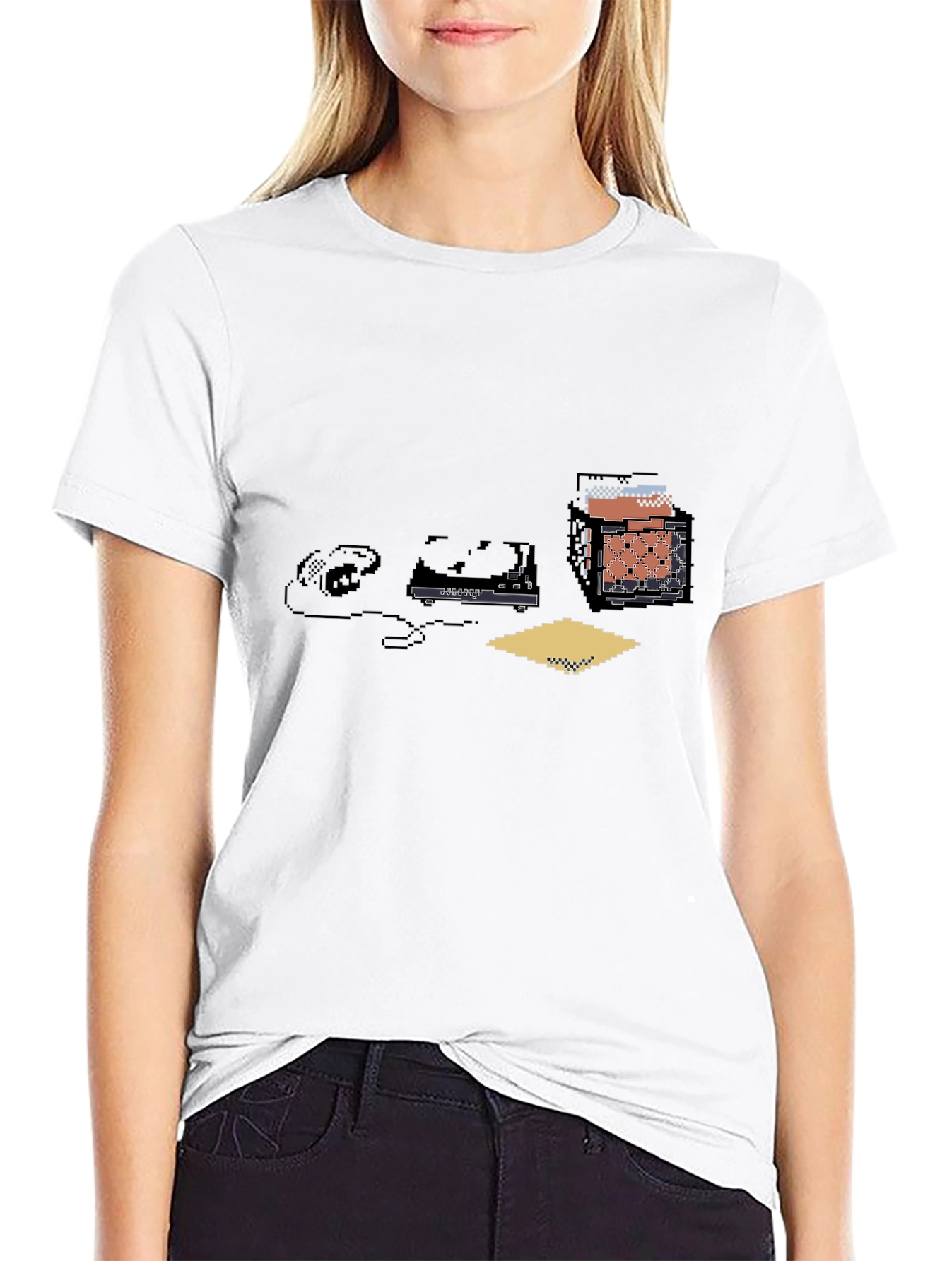 Pixel Art Gaming T-Shirt - Retro Gamer Style