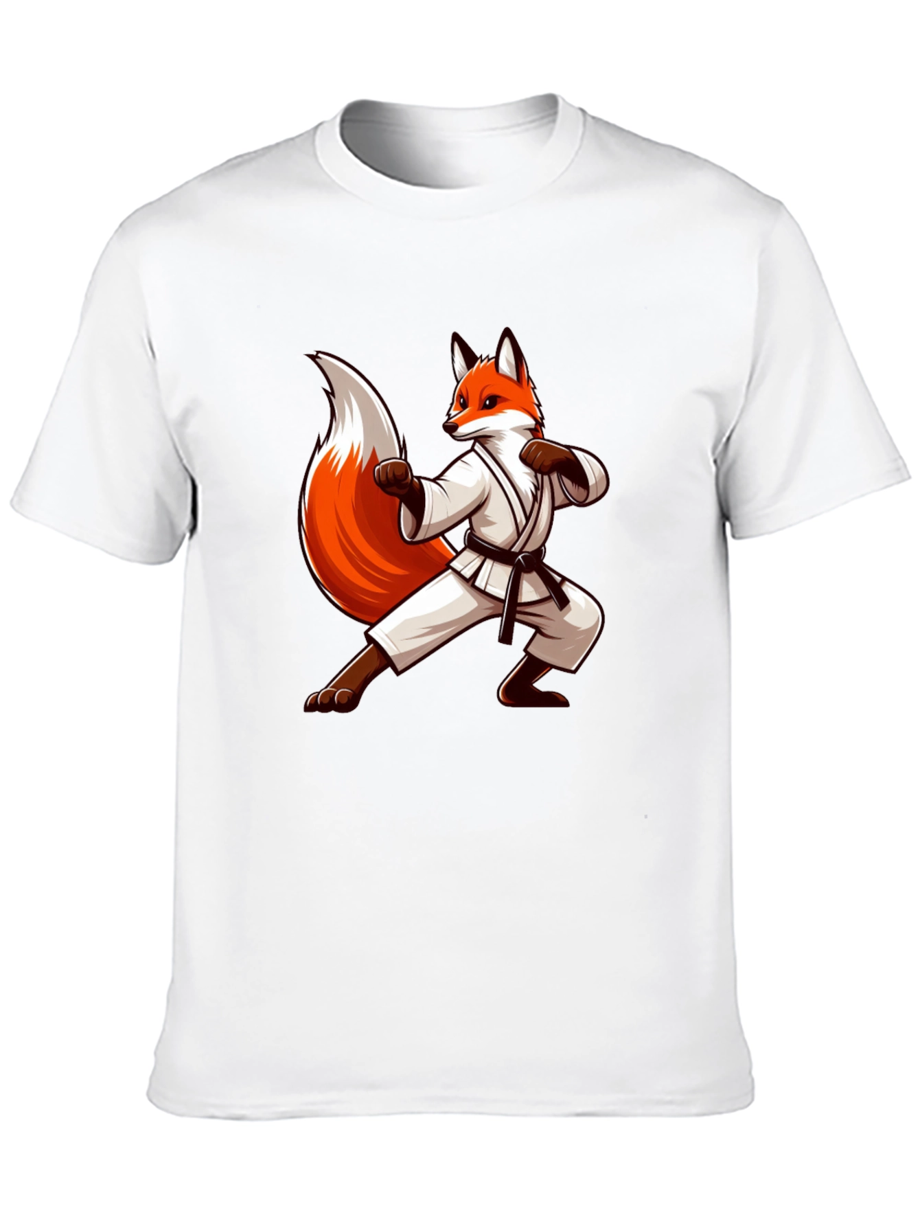 Fox Karate T-Shirt - Funny Martial Arts Tee