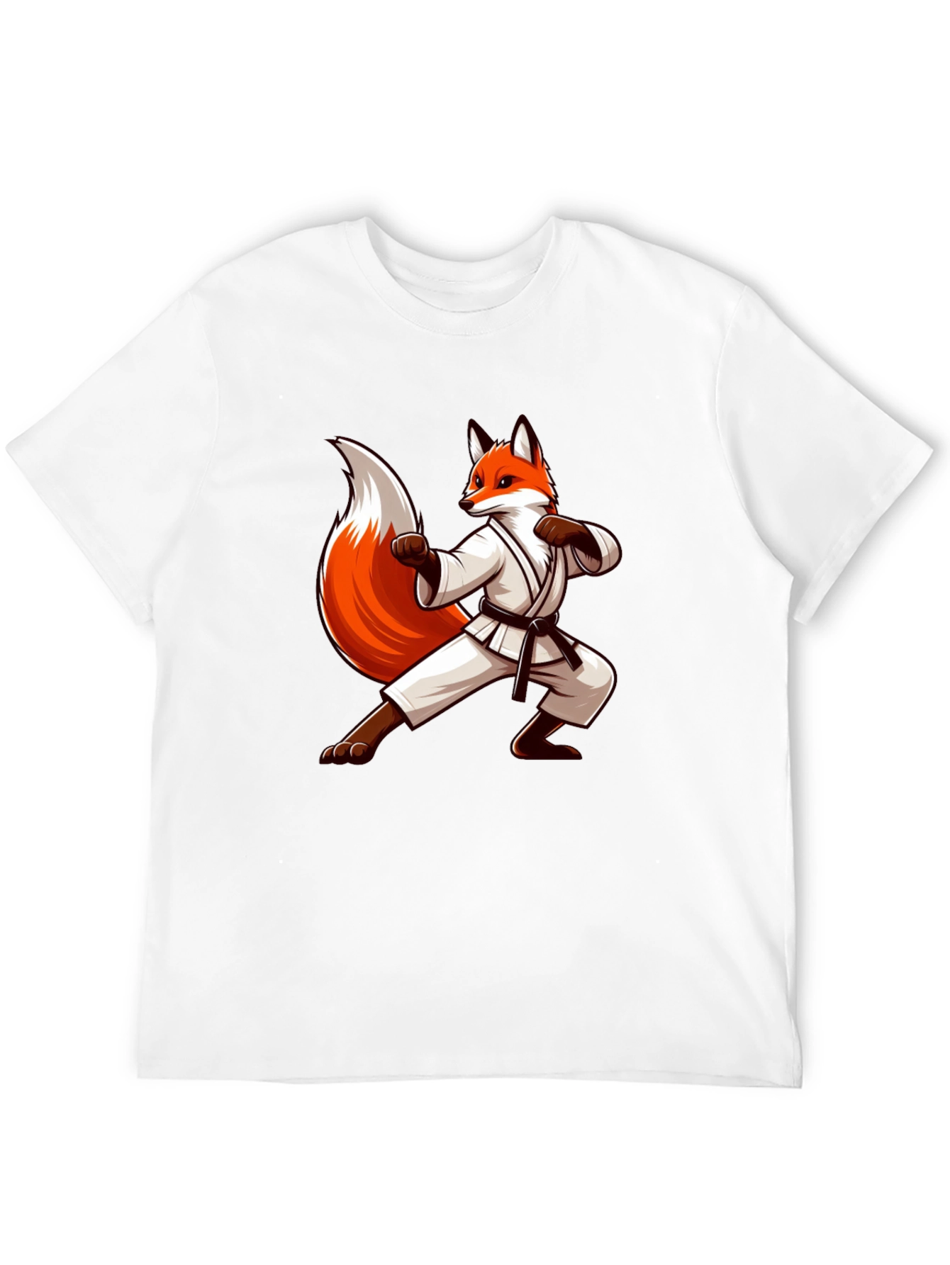 Fox Karate T-Shirt - Funny Martial Arts Tee