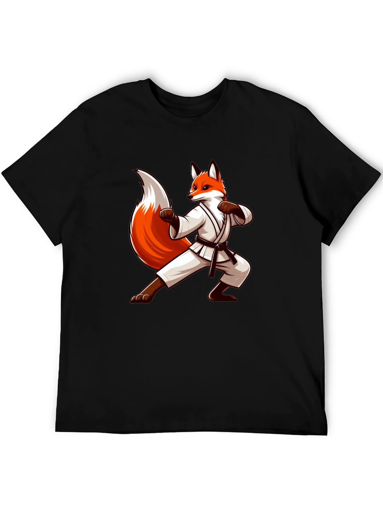 Fox Karate T-Shirt - Funny Martial Arts Tee