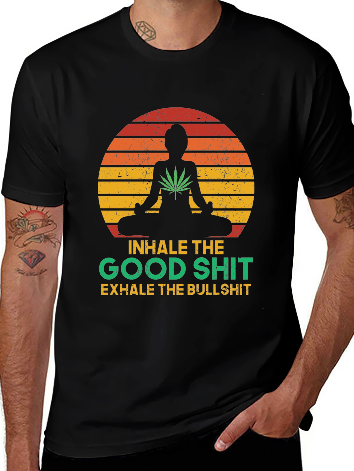 Inhale the Good Shit Graphic T-Shirt