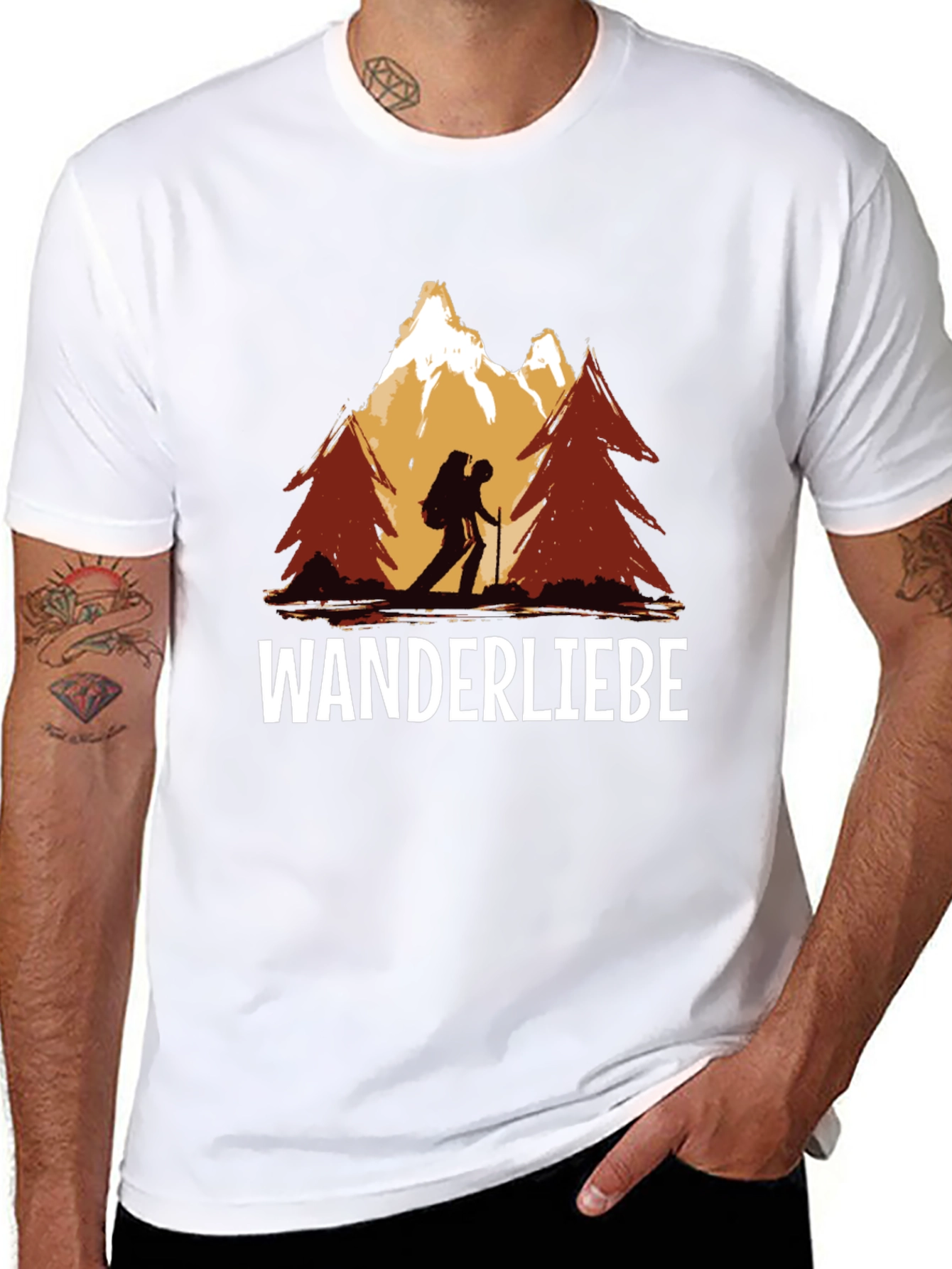 Wanderliebe Hiking T-Shirt - Mountain Adventure