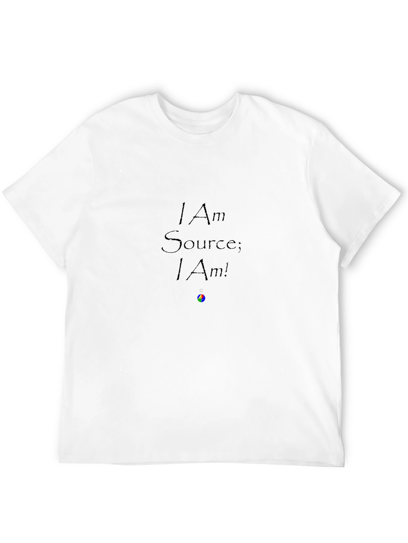 I Am Source Black T-Shirt