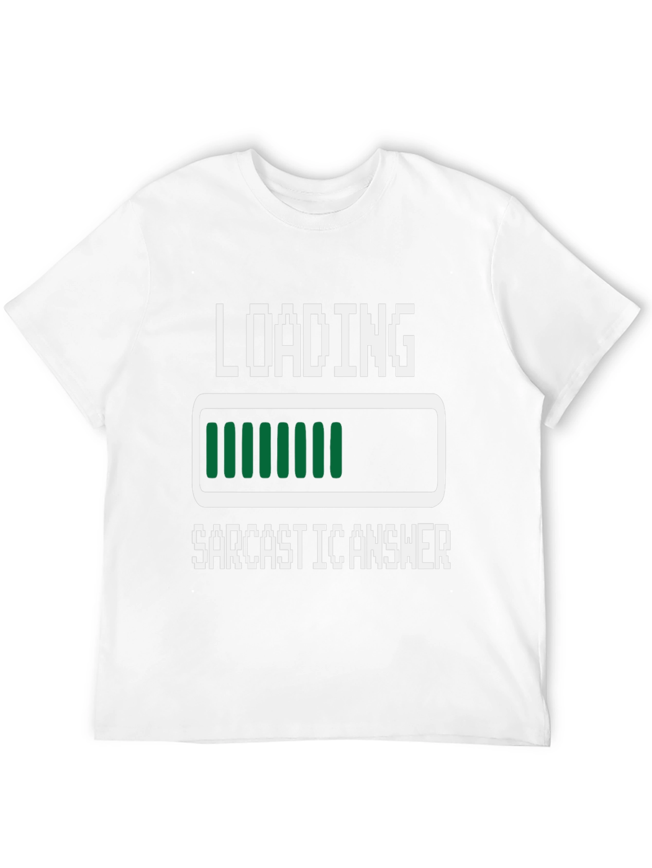 Sarcastic Answer Loading Funny Graphic Tee