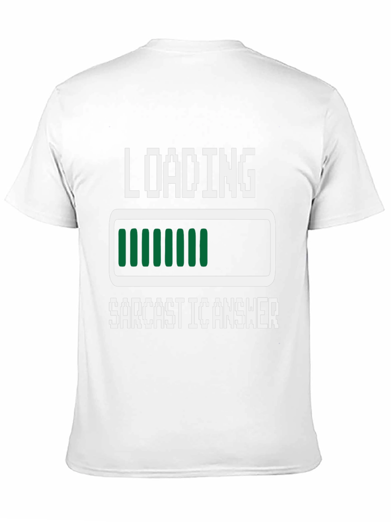 Sarcastic Answer Loading Funny Graphic Tee