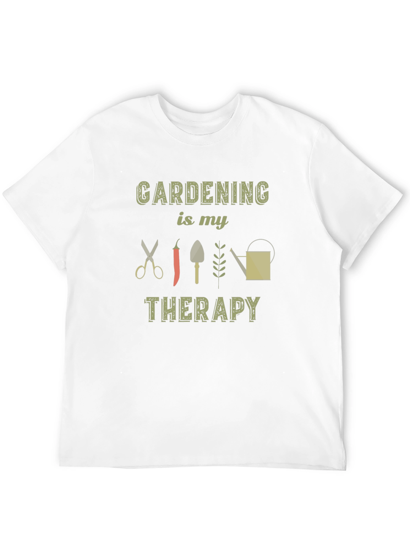 Gardening is My Therapy Graphic T-Shirt