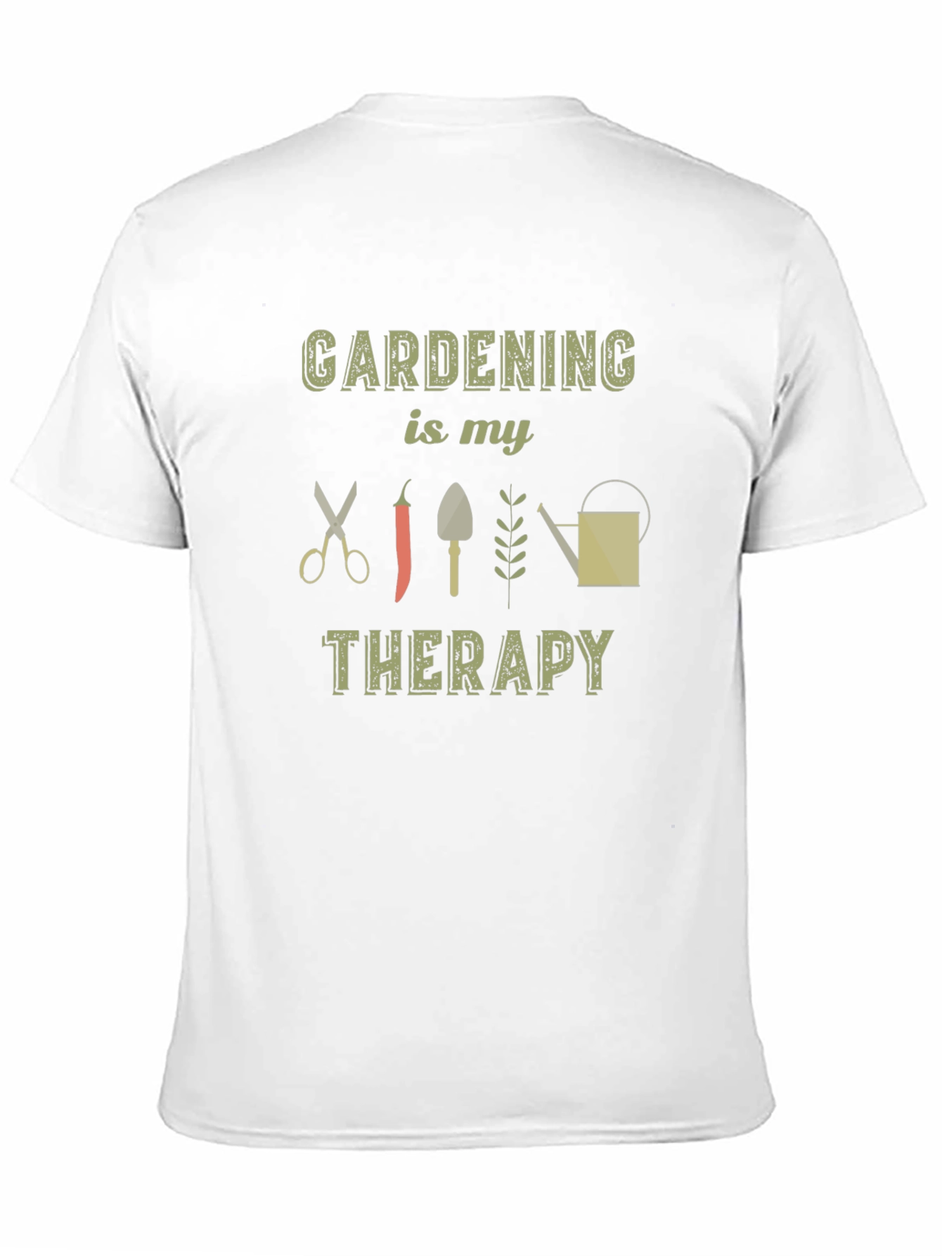 Gardening is My Therapy Graphic T-Shirt