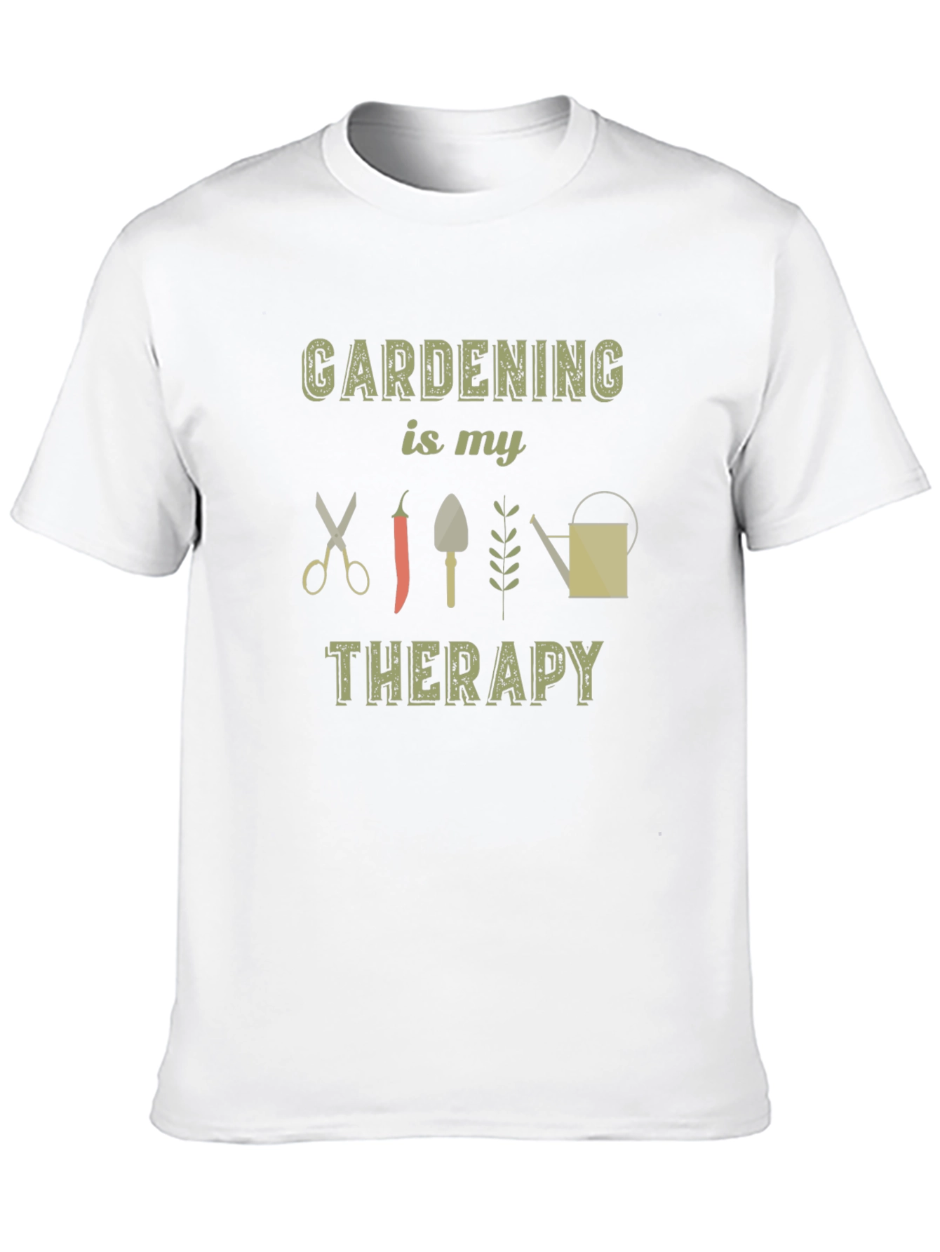 Gardening is My Therapy Graphic T-Shirt