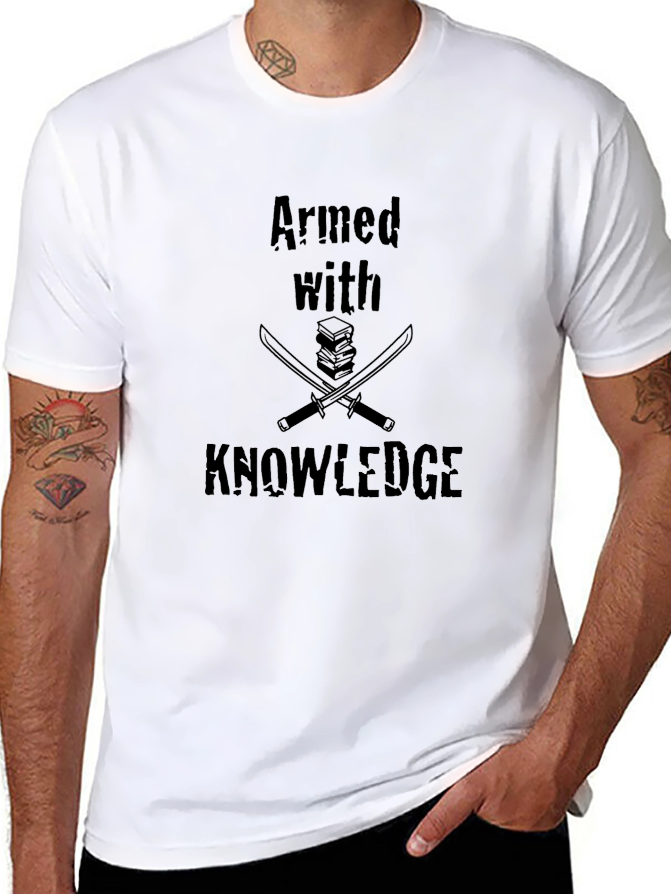 Armed with Knowledge T-Shirt