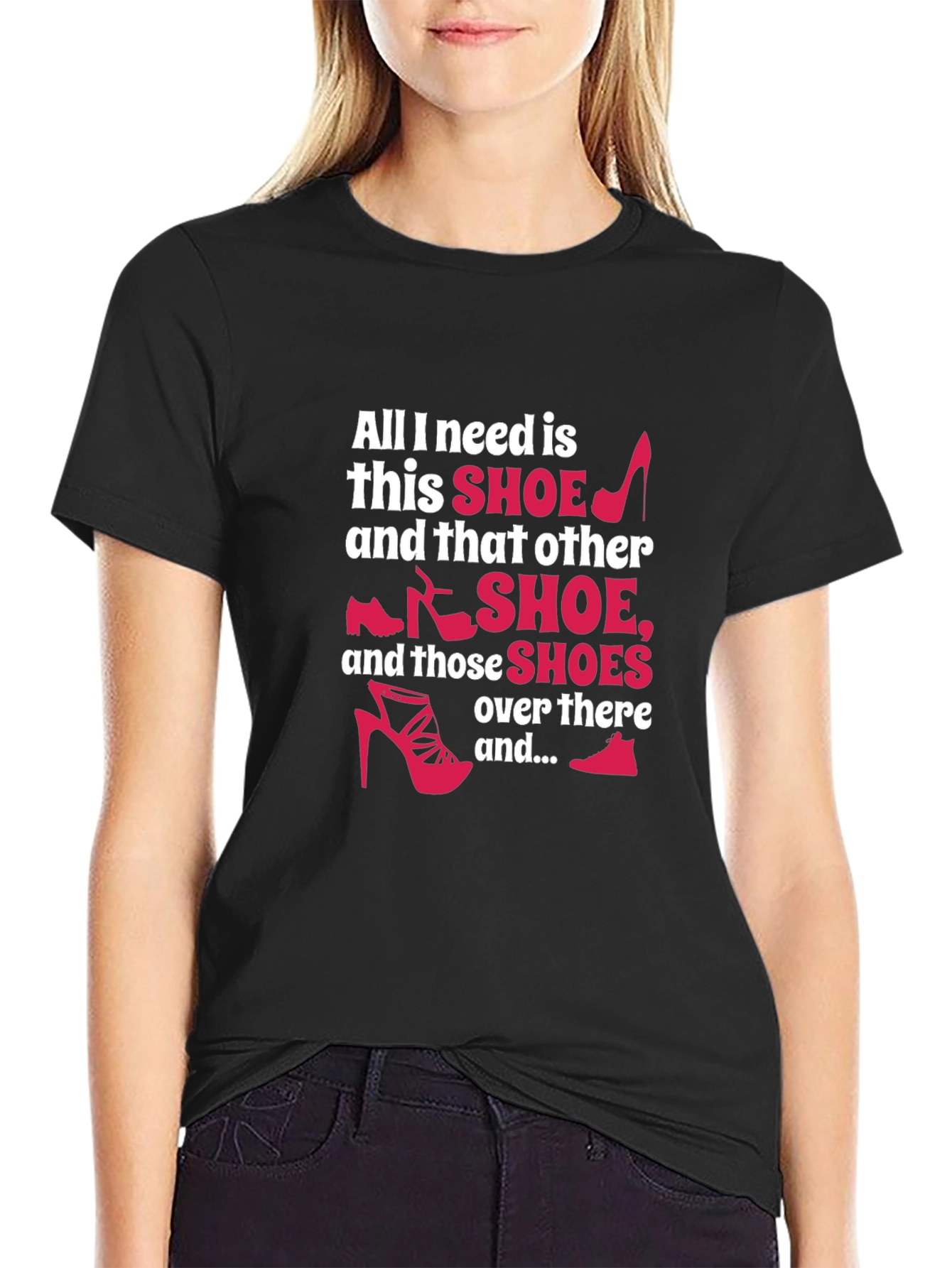 Shoe Lover T-Shirt - Funny Graphic Tee