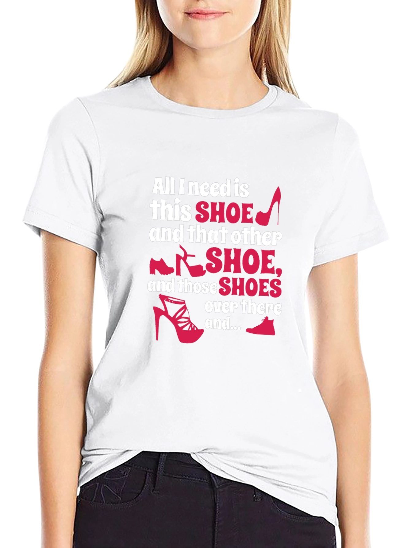 Shoe Lover T-Shirt - Funny Graphic Tee