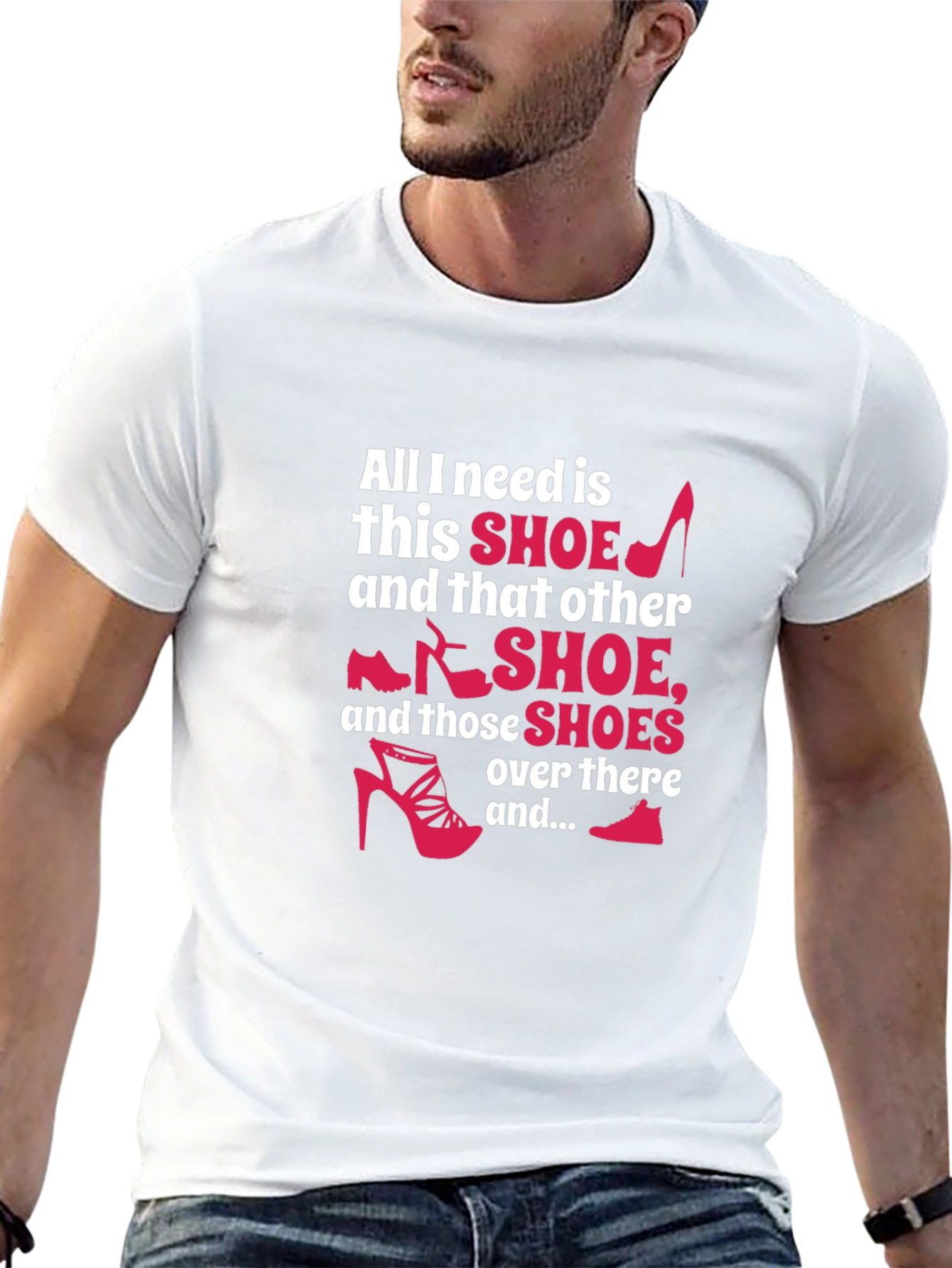 Shoe Lover T-Shirt - Funny Graphic Tee