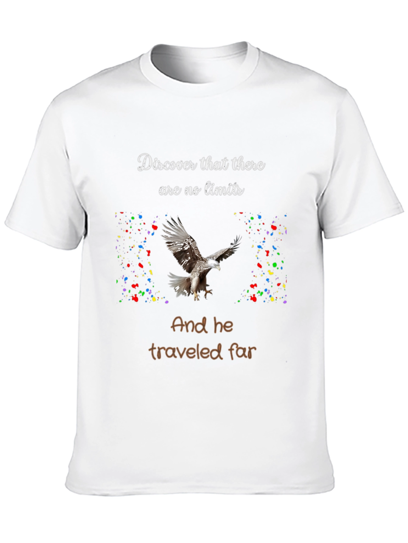 Motivational Eagle T-Shirt: No Limits
