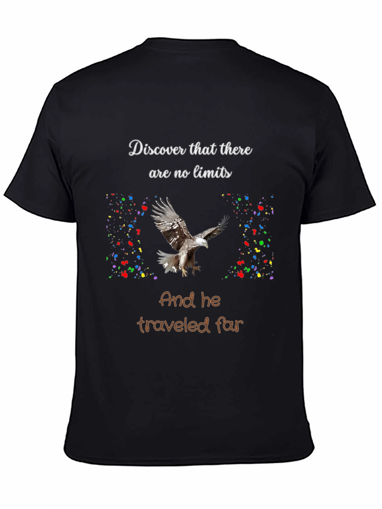 Motivational Eagle T-Shirt: No Limits