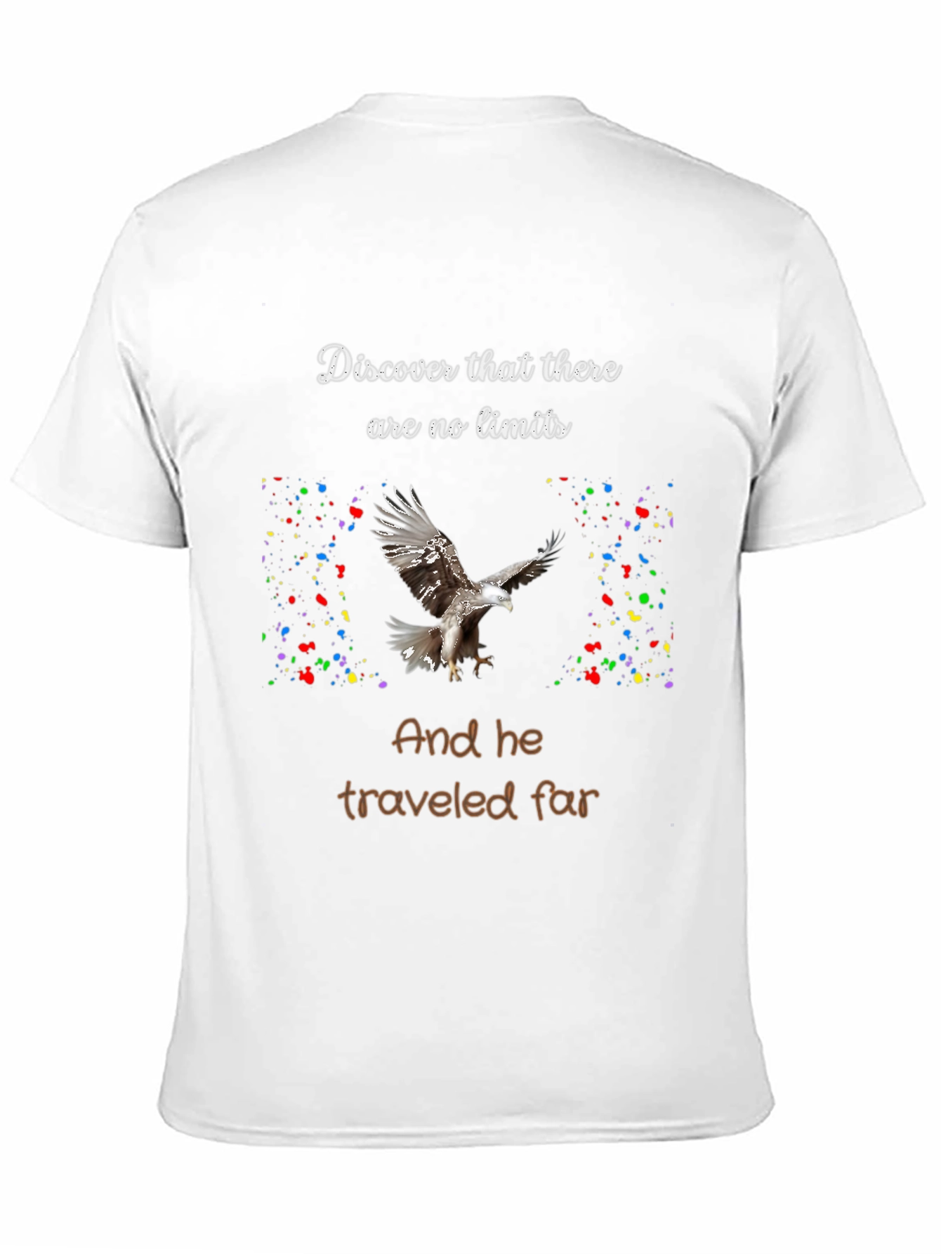 Motivational Eagle T-Shirt: No Limits