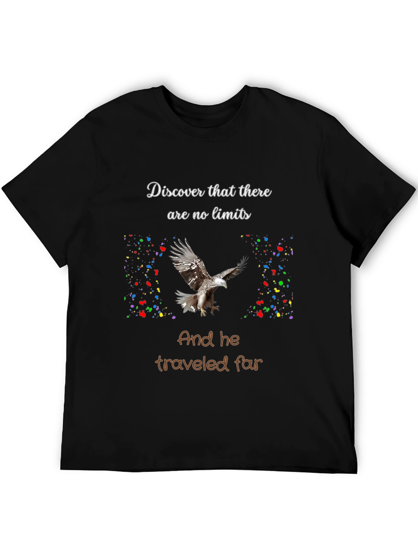 Motivational Eagle T-Shirt: No Limits