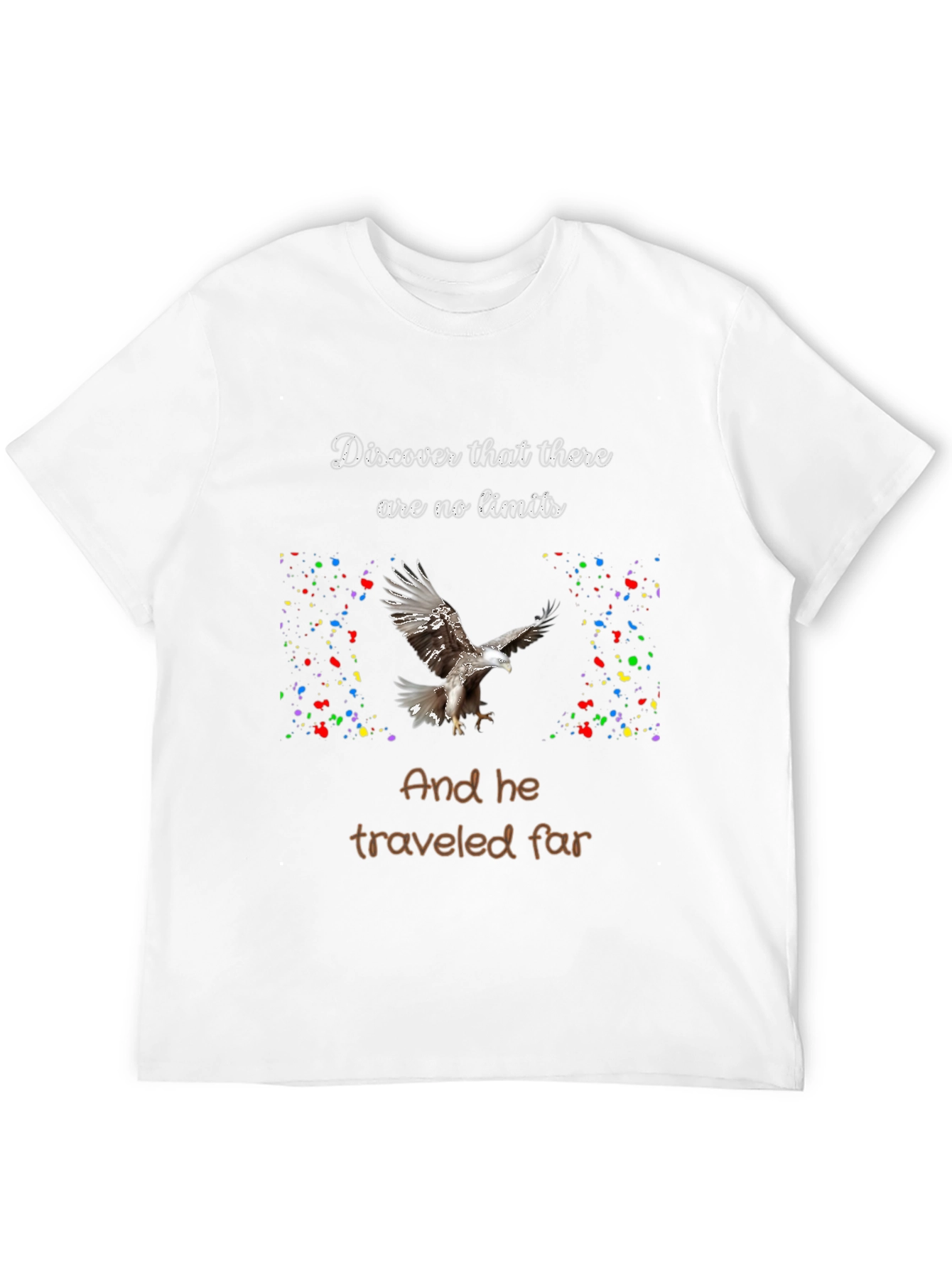 Motivational Eagle T-Shirt: No Limits