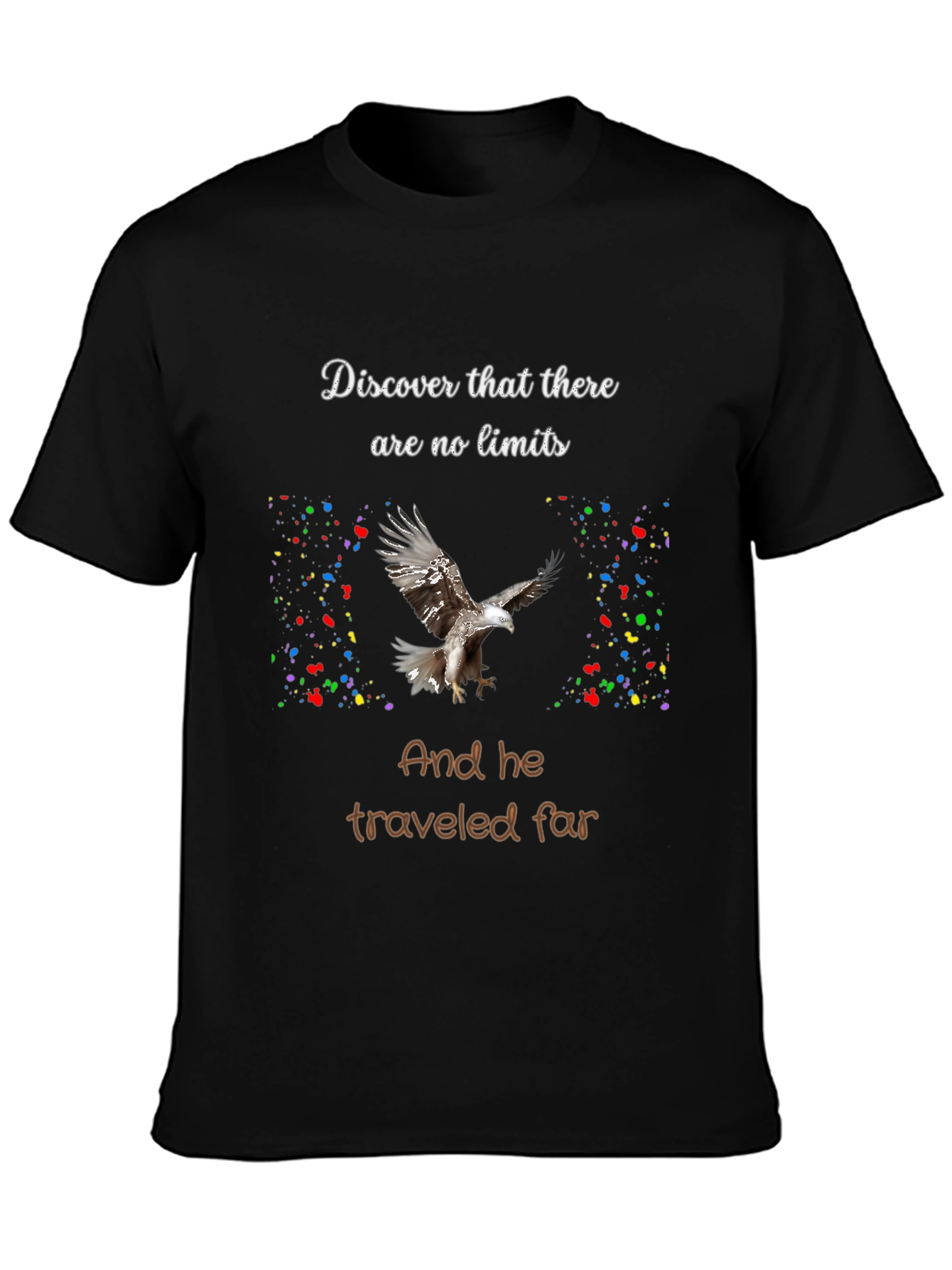 Motivational Eagle T-Shirt: No Limits
