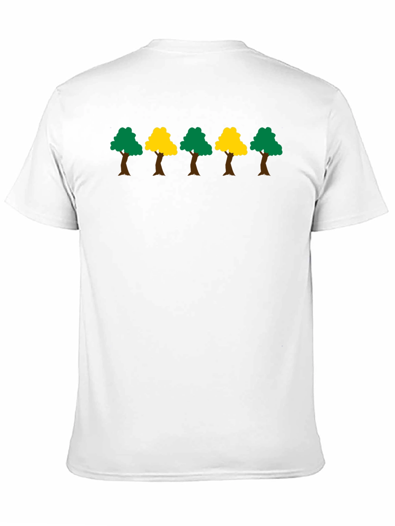 Trendy Tree Graphic Black T-Shirt