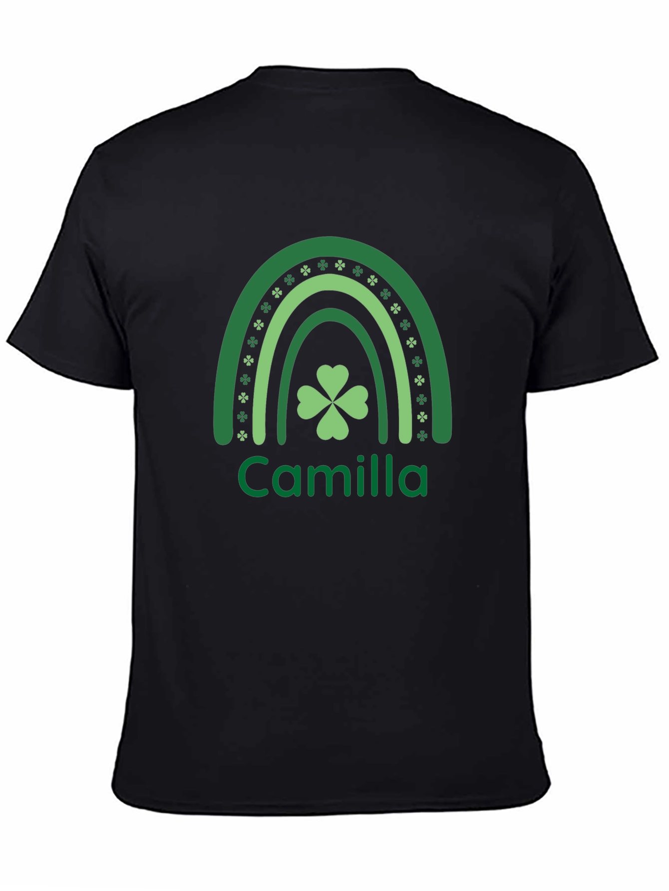 Camilla St. Patricks Day Rainbow Clover T-Shirt