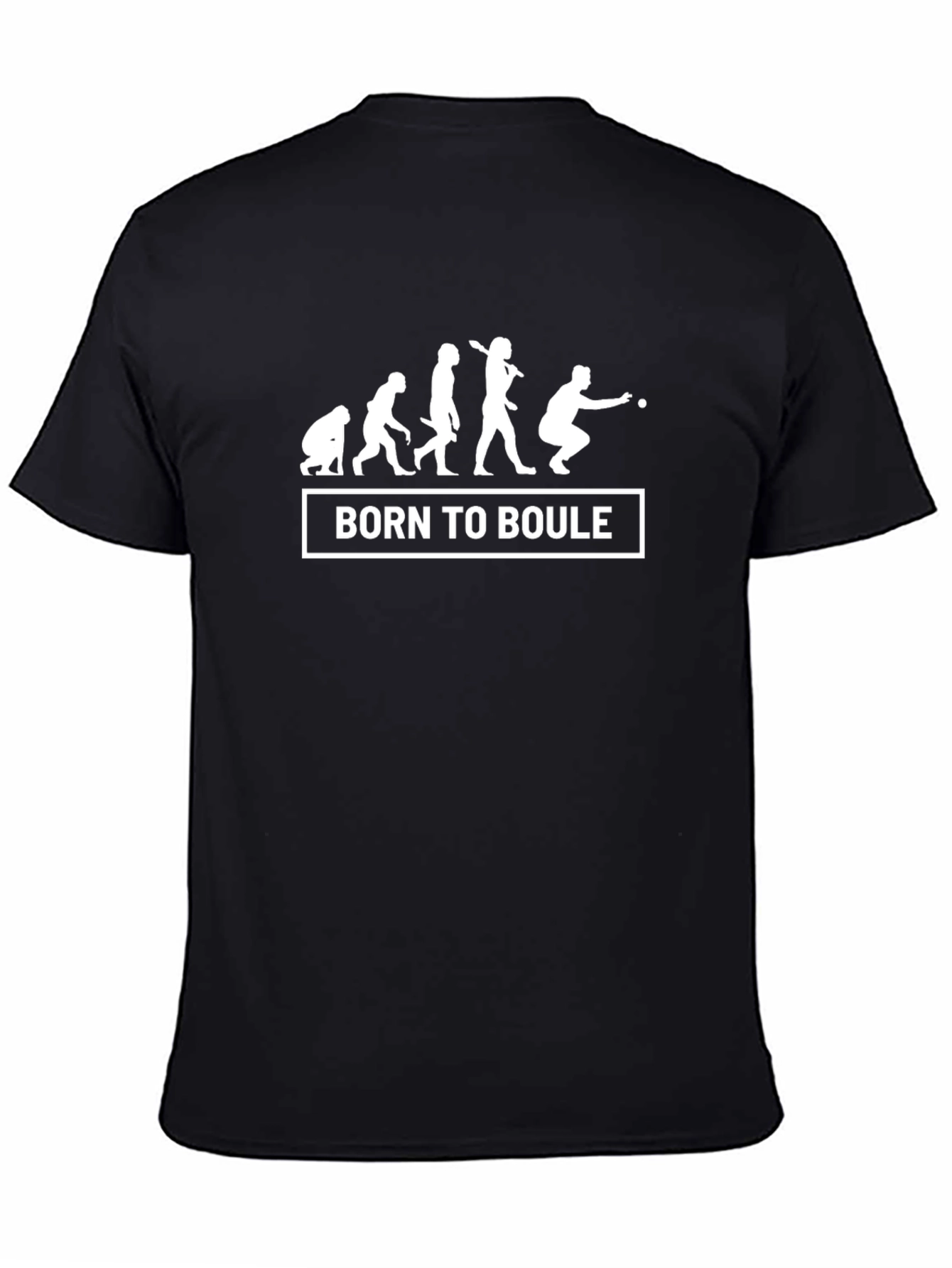 Born To Boule Evolution T-Shirt - Black