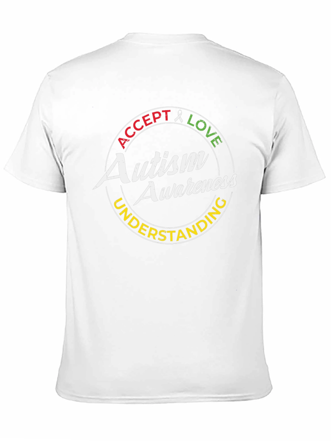 Autism Awareness T-Shirt - Accept Love Understand