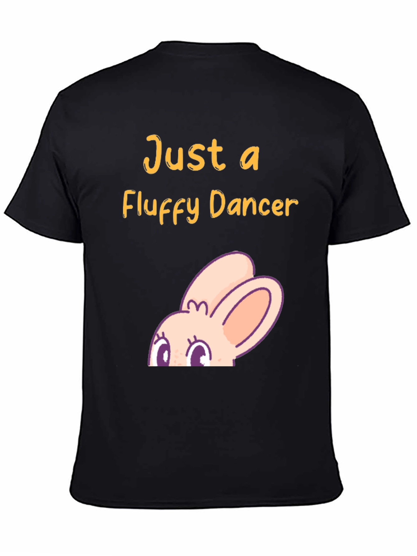 Fluffy Dancer Graphic T-Shirt - Black