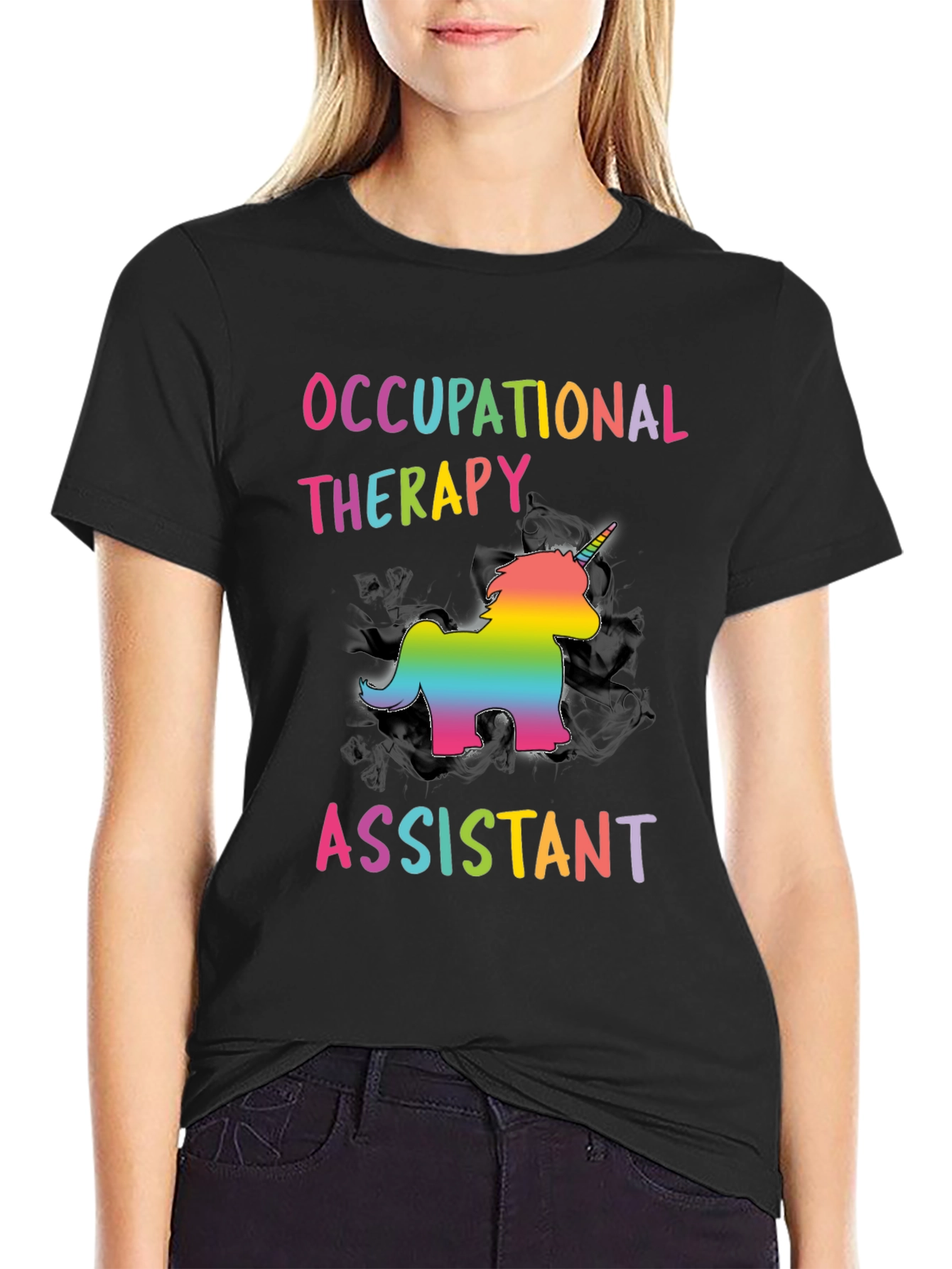 Occupational Therapy Assistant Unicorn T-Shirt