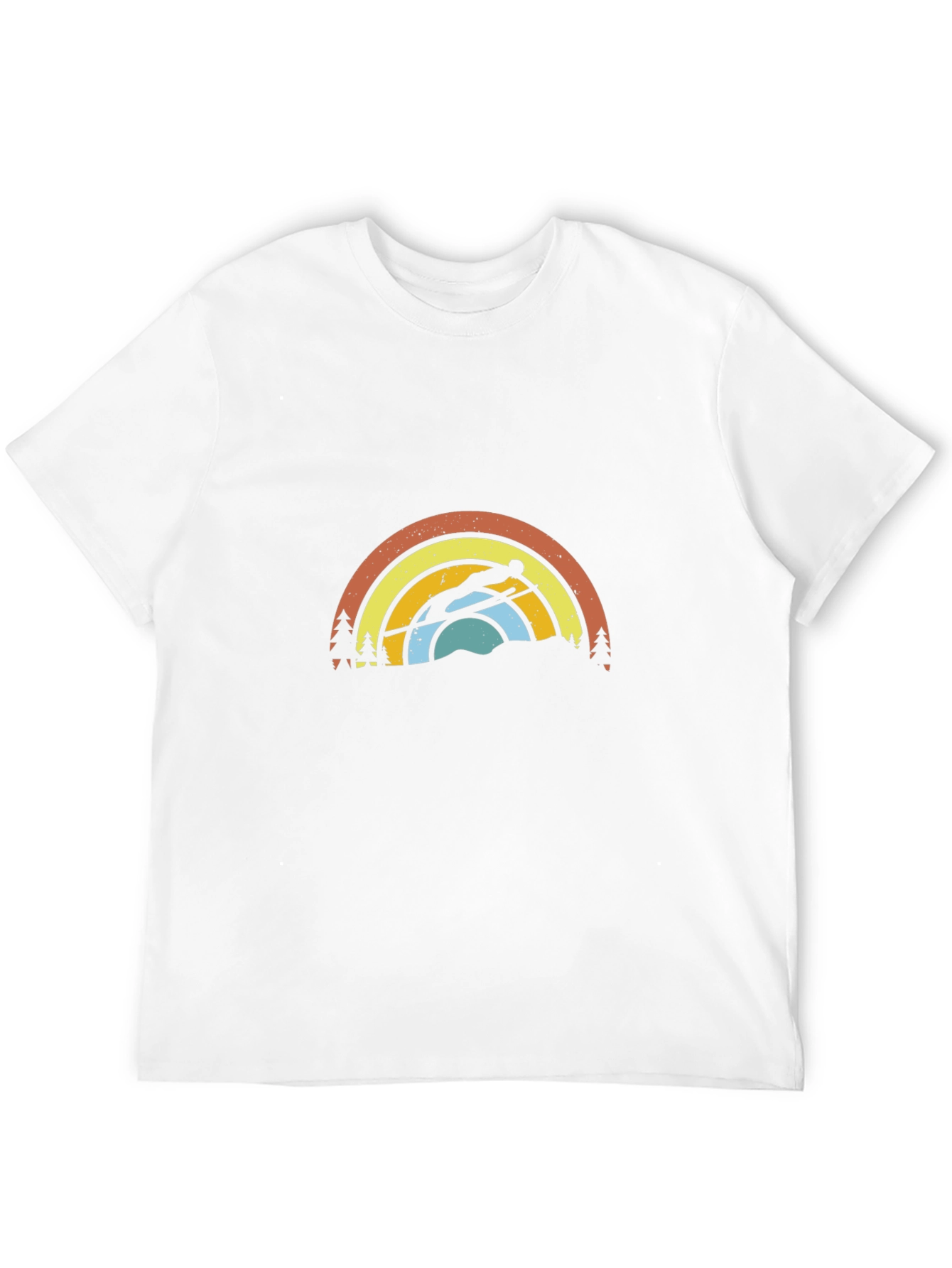 Retro Ski Jumper Graphic Tee