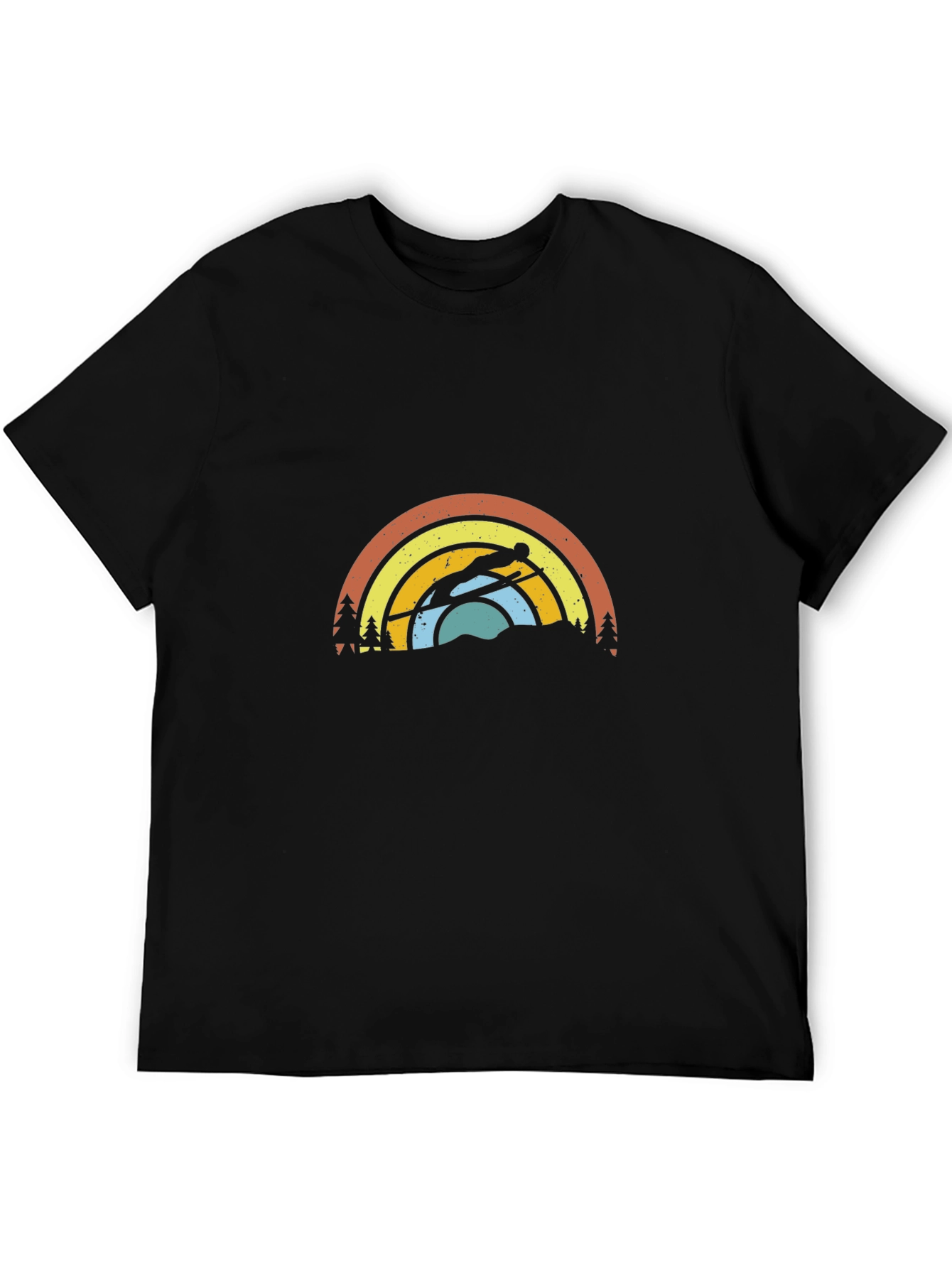 Retro Ski Jumper Graphic Tee