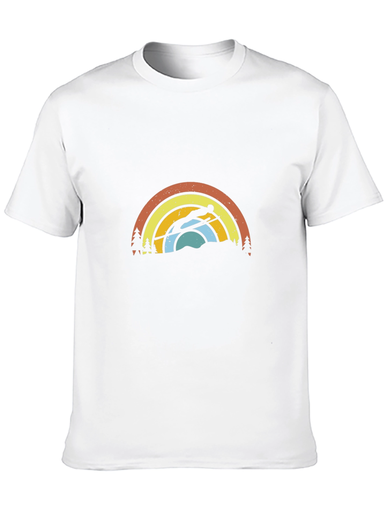 Retro Ski Jumper Graphic Tee