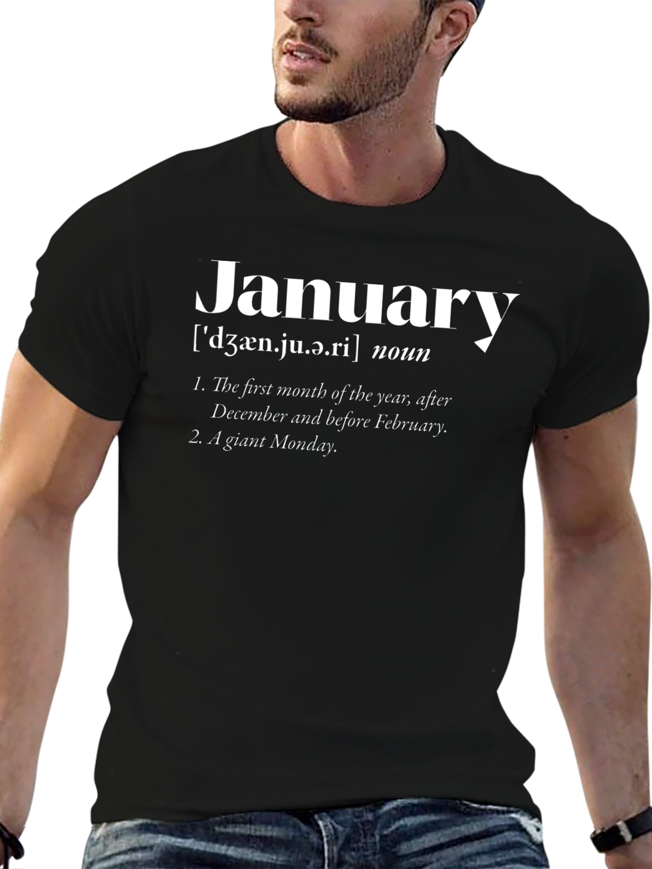 January Definition Graphic T-Shirt