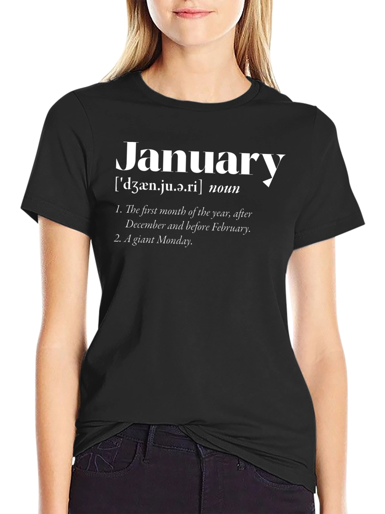 January Definition Graphic T-Shirt