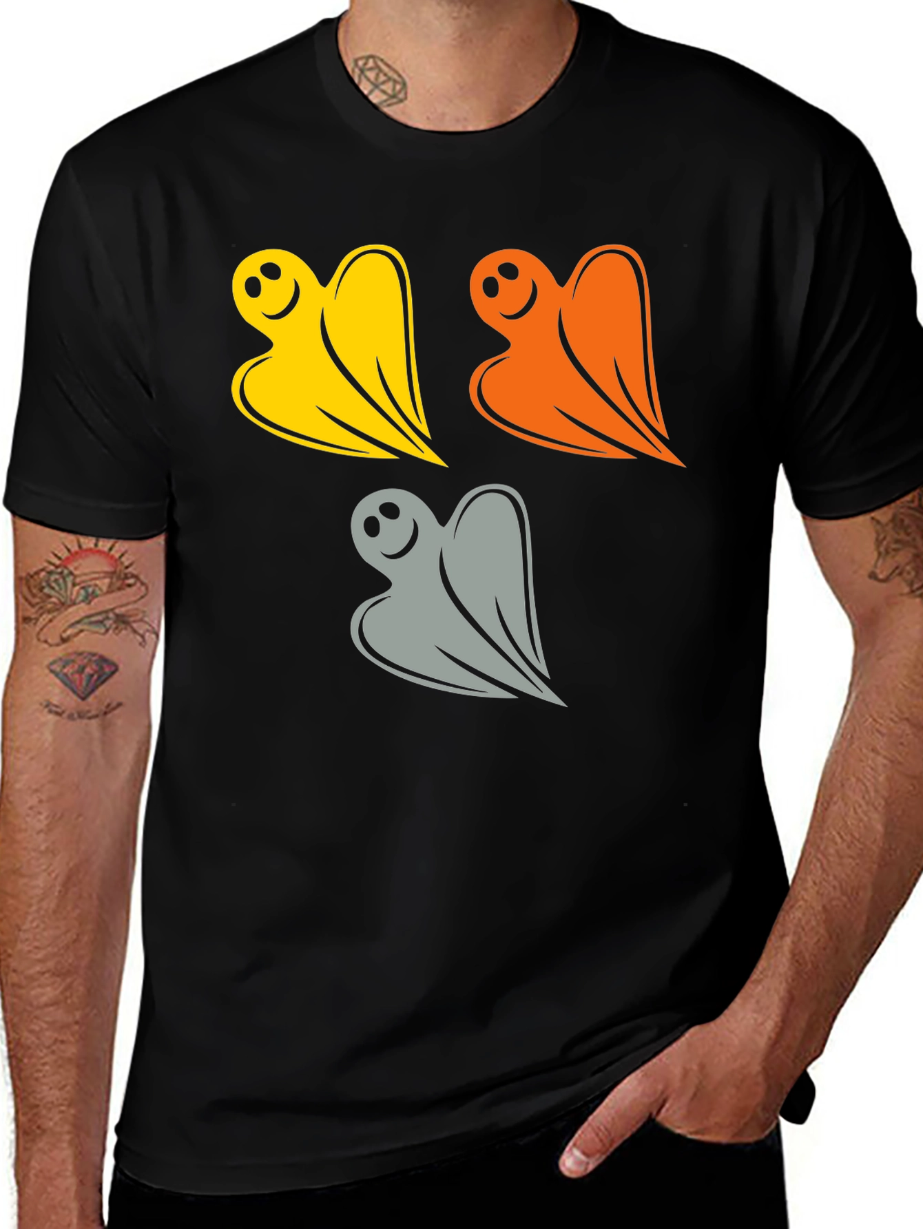 Halloween Ghost T-Shirt Spooky Season Unisex