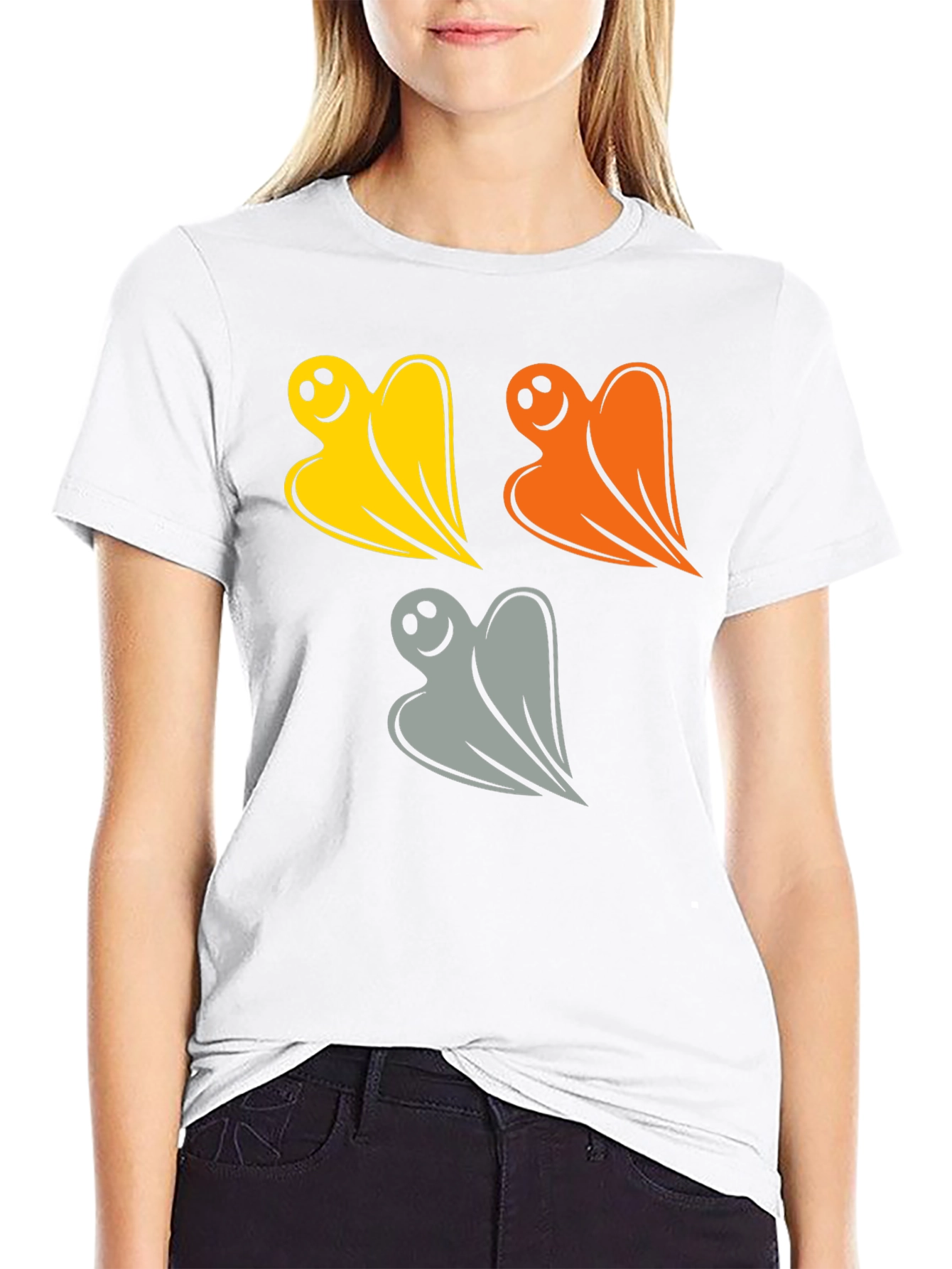 Halloween Ghost T-Shirt Spooky Season Unisex