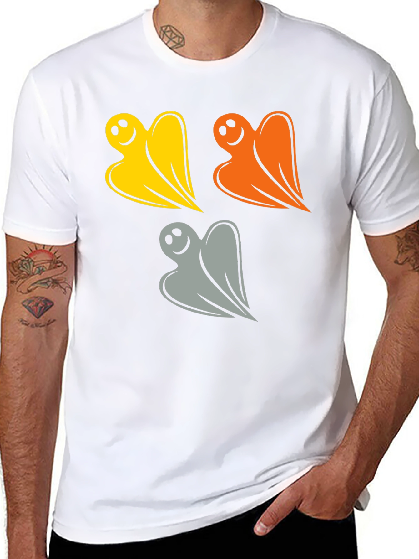 Halloween Ghost T-Shirt Spooky Season Unisex