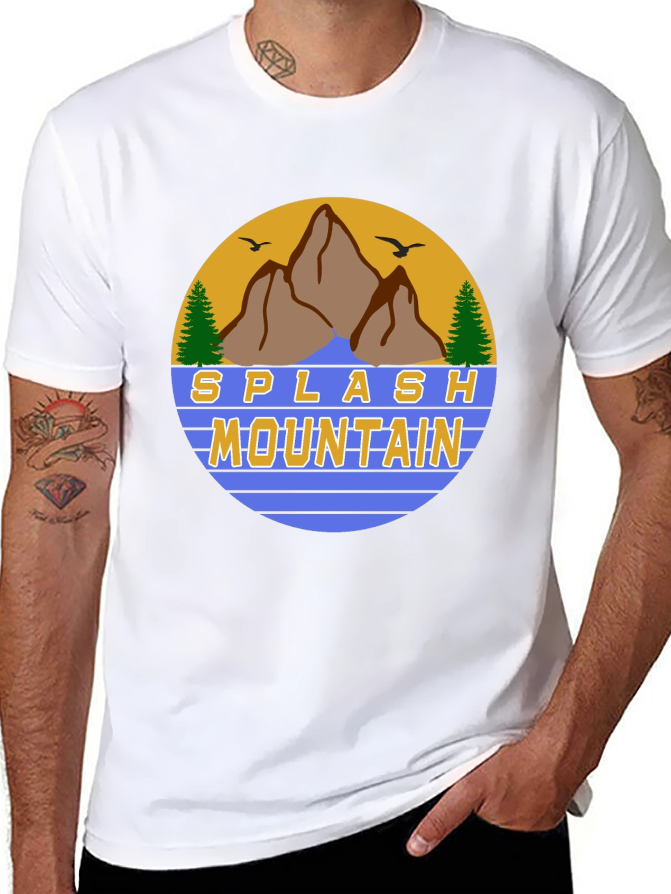 Splash Mountain Graphic Tee
