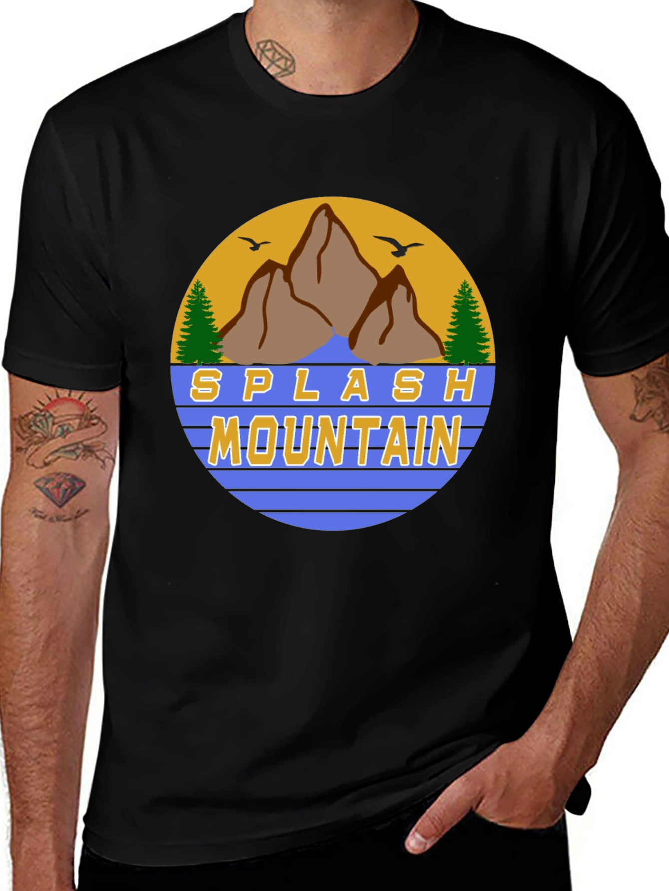 Splash Mountain Graphic Tee