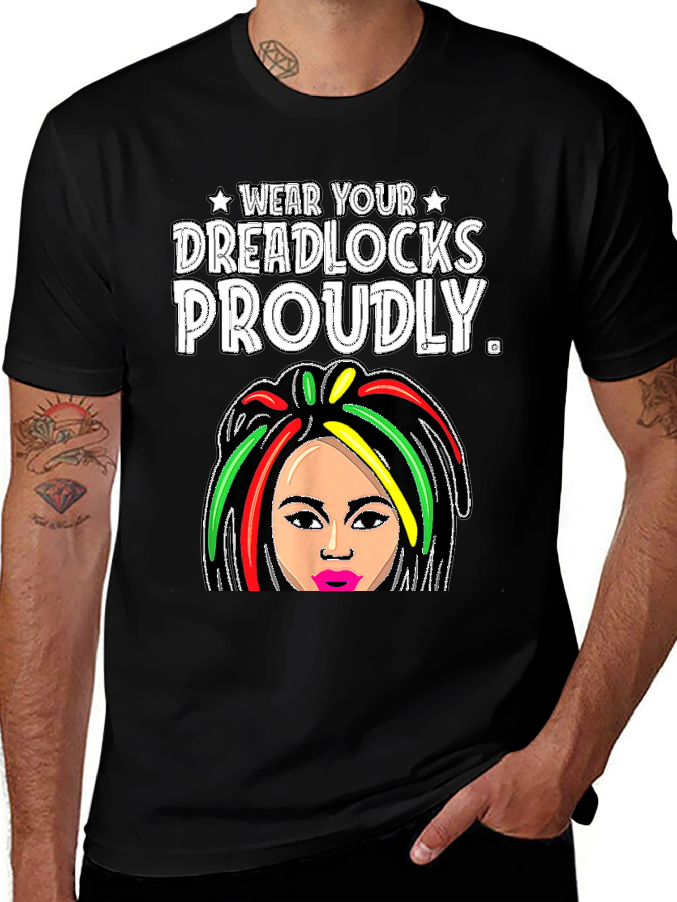 Wear Your Dreadlocks Proudly T-Shirt