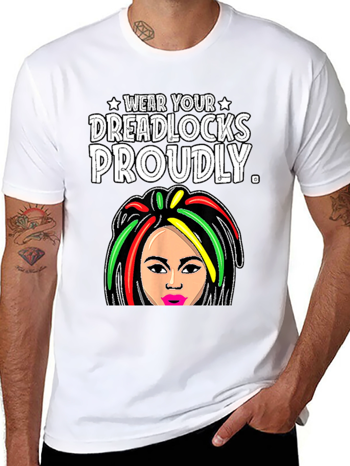 Wear Your Dreadlocks Proudly T-Shirt