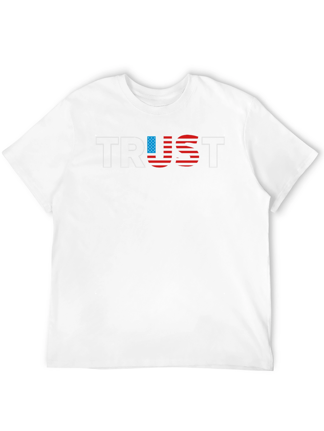 TRUST USA Flag Graphic Tee
