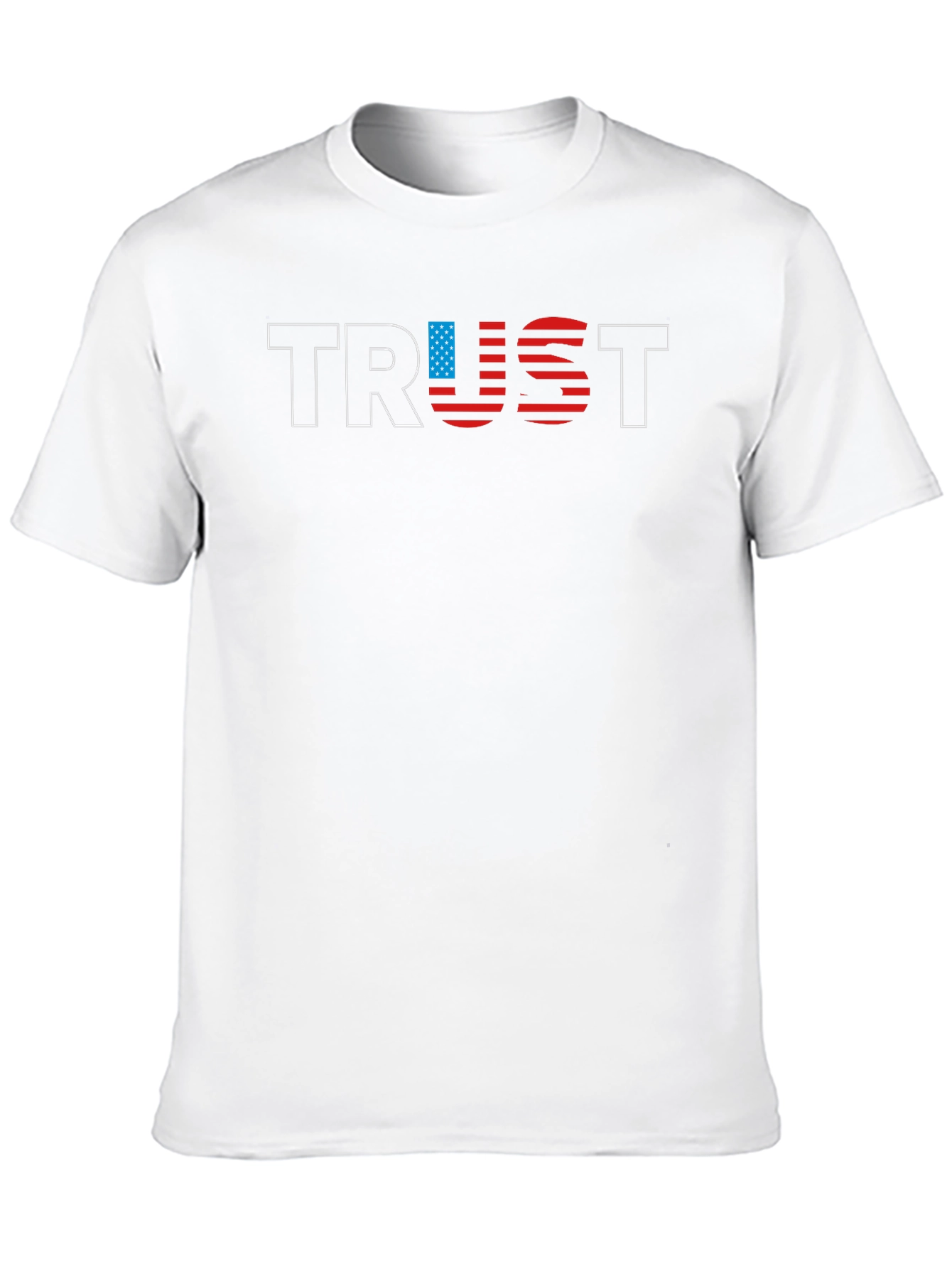 TRUST USA Flag Graphic Tee