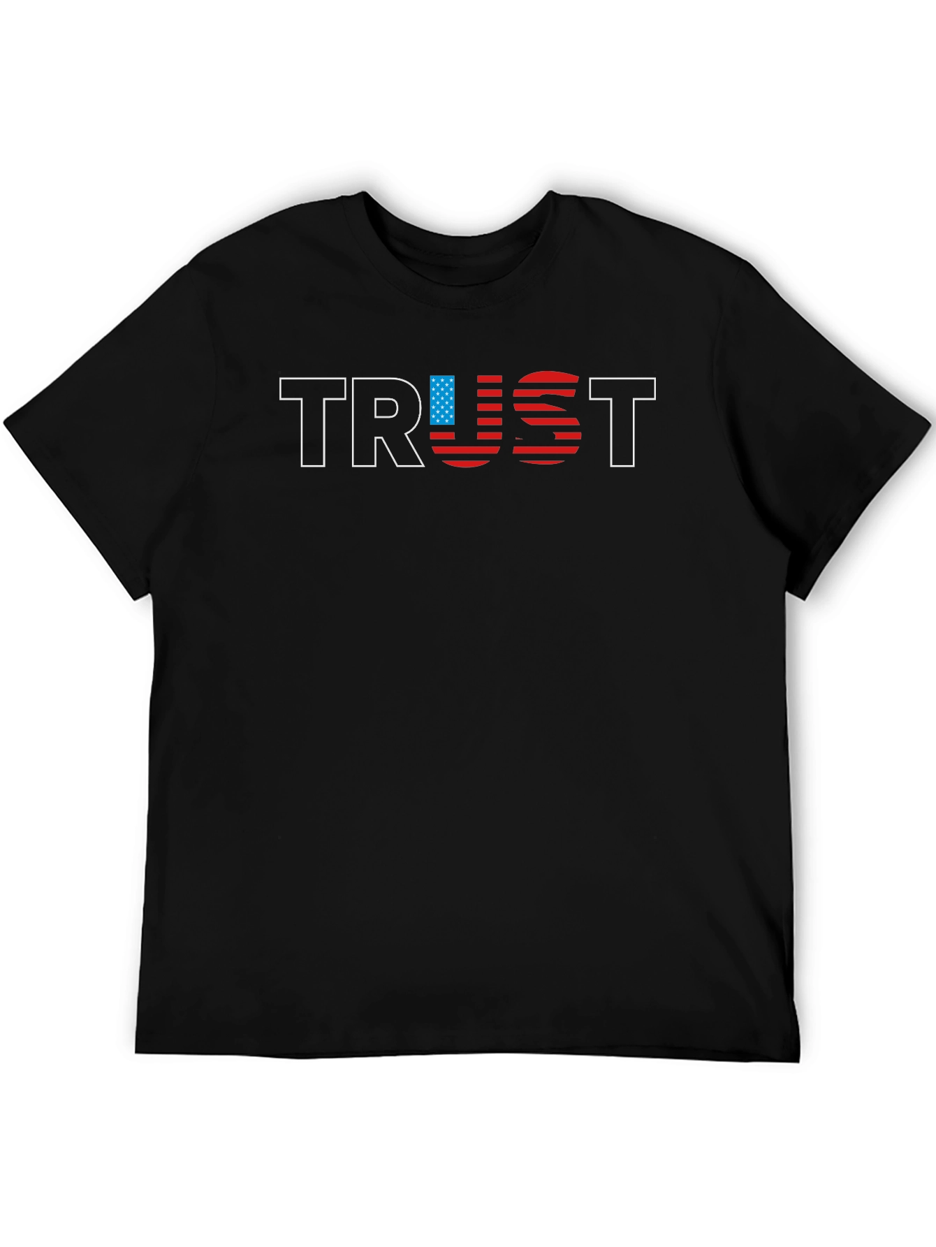 TRUST USA Flag Graphic Tee