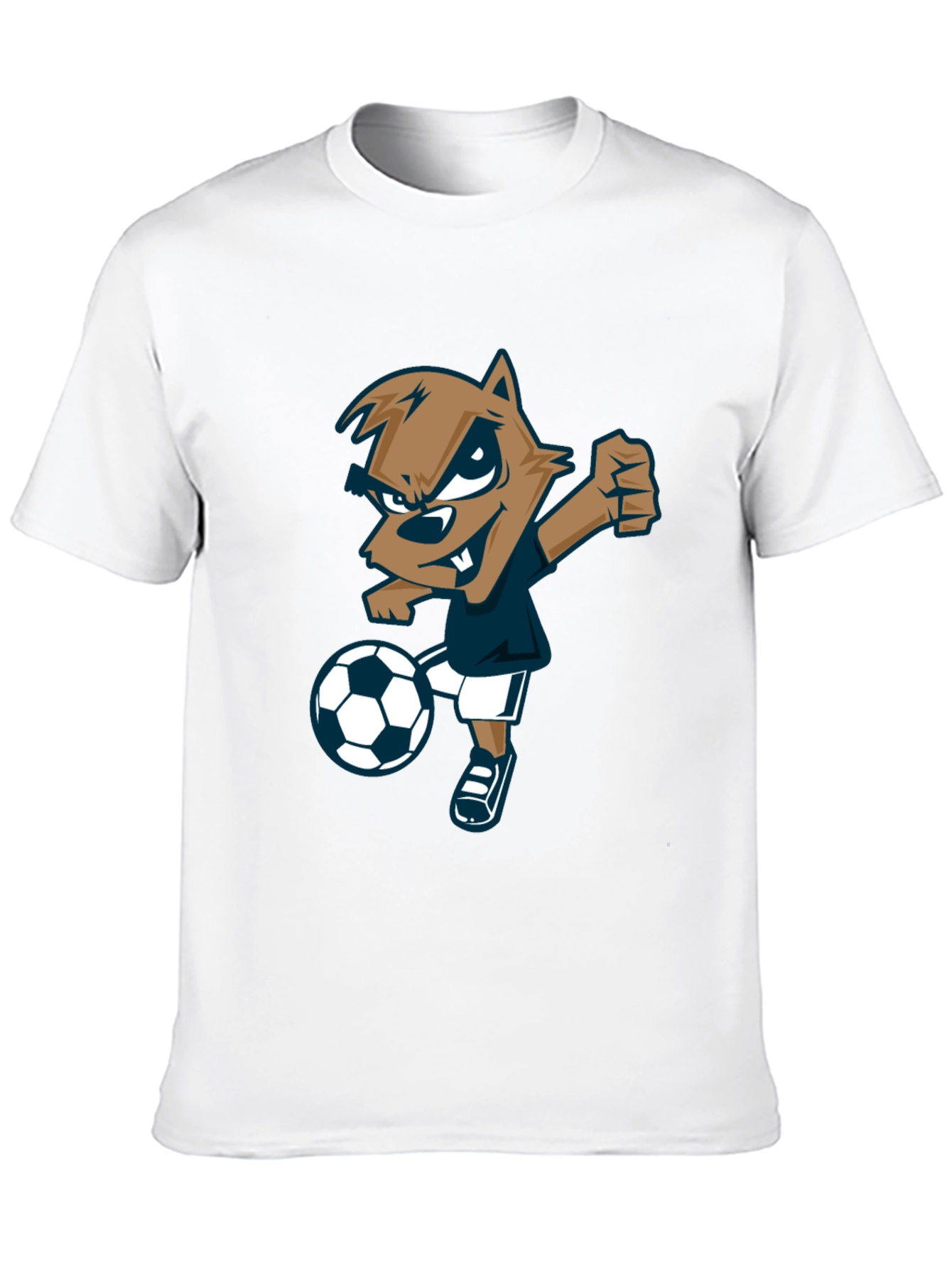 Cartoon Soccer T-Shirt