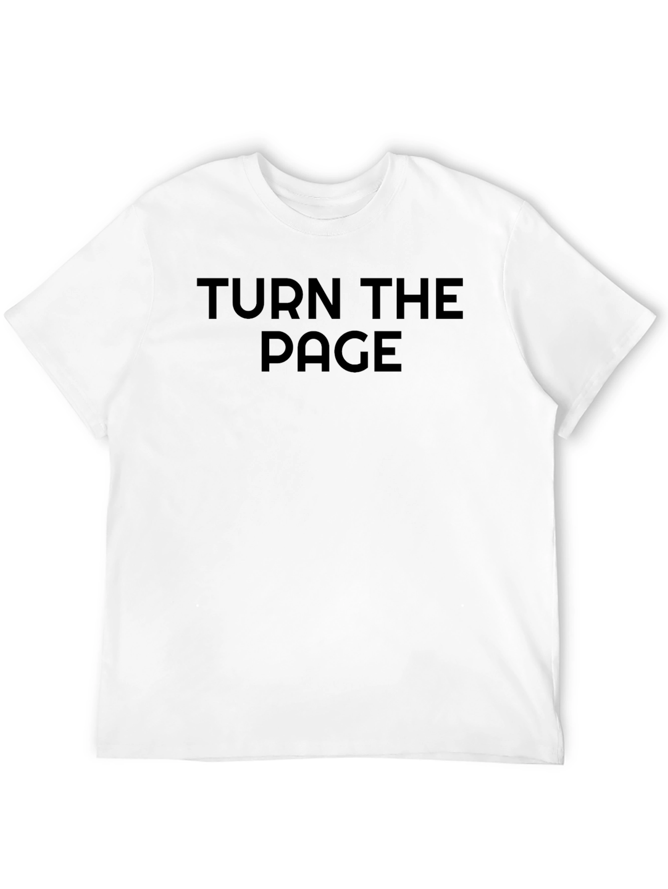 Turn the Page Graphic T-Shirt - Black