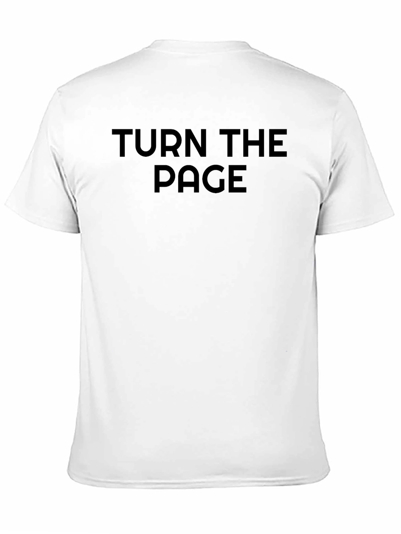 Turn the Page Graphic T-Shirt - Black