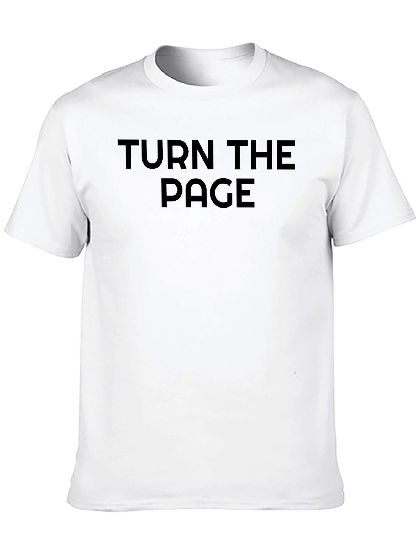 Turn the Page Graphic T-Shirt - Black