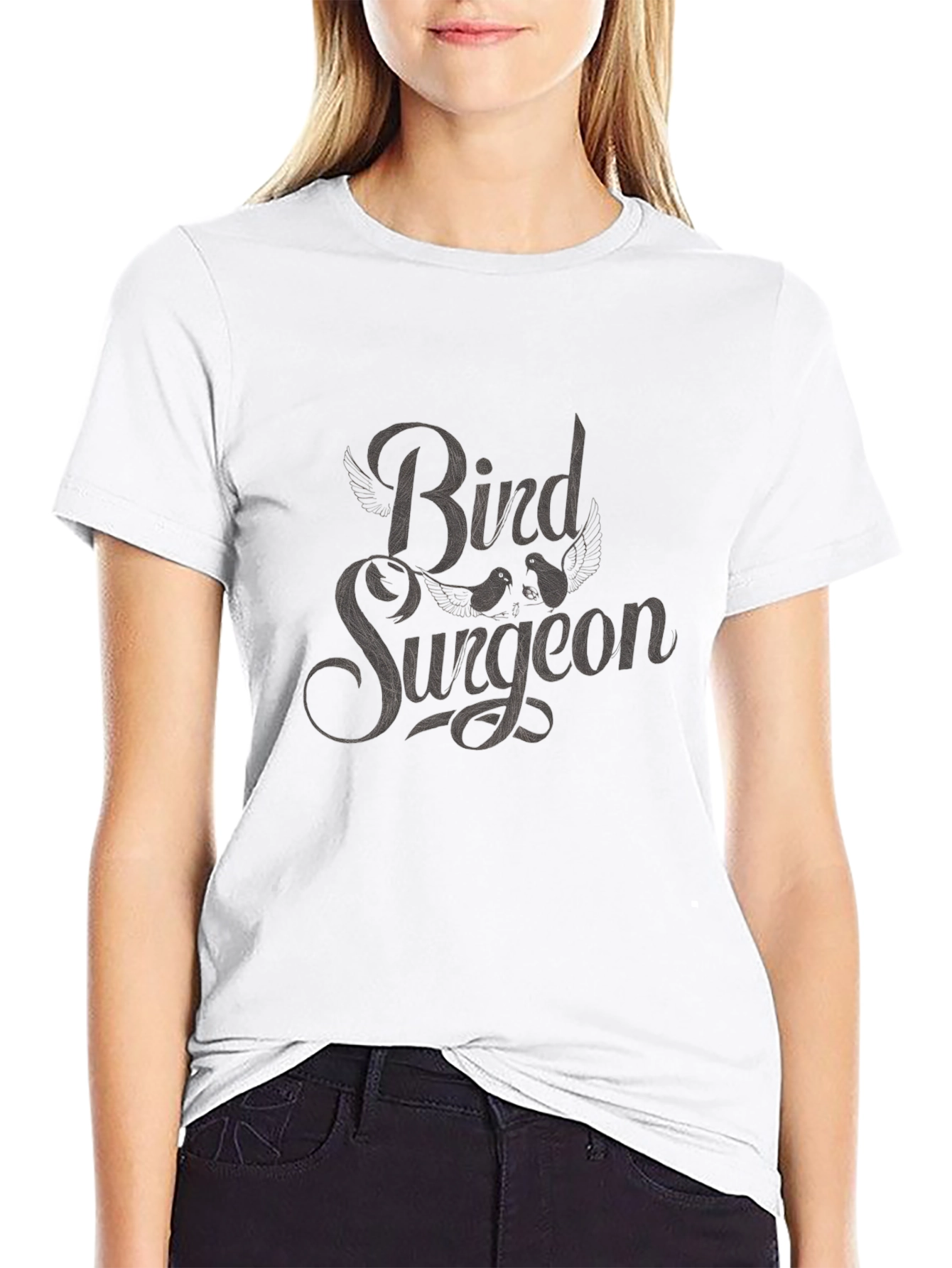 Bird Surgeon T-Shirt - Quirky Graphic Tee