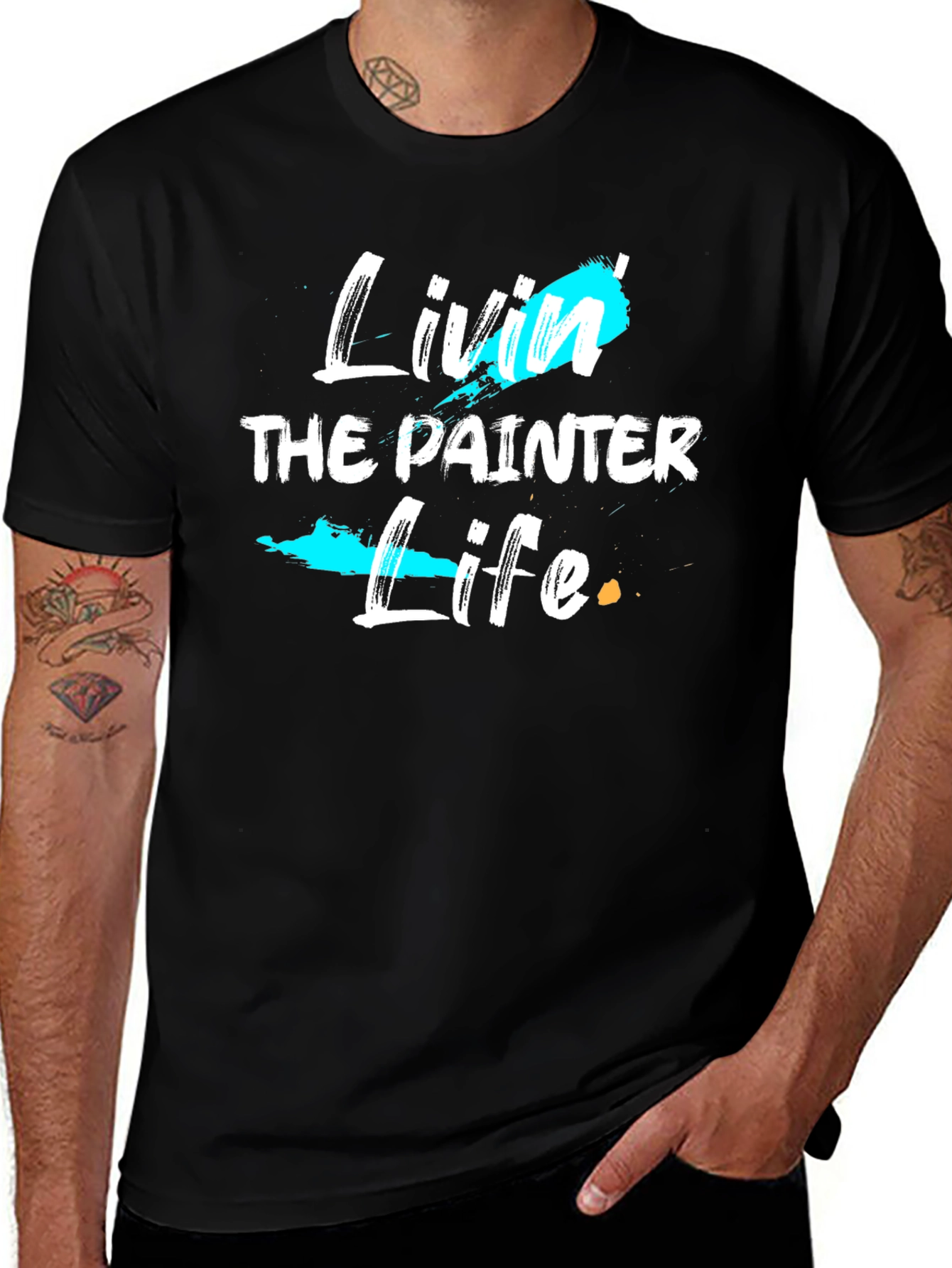 Livin the Painter Life Graphic Tee