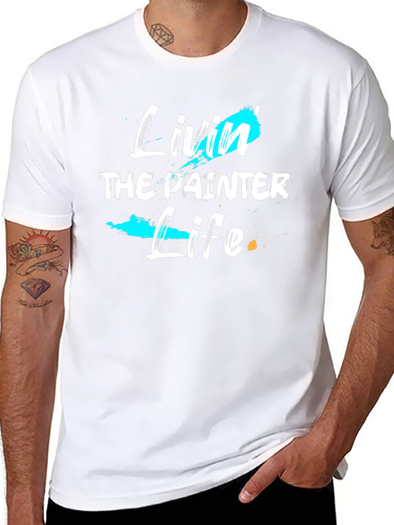 Livin the Painter Life Graphic Tee